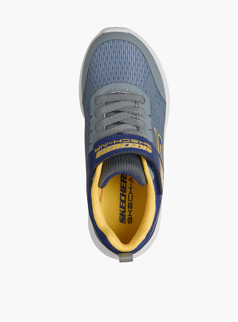 Skechers Boys Microspec Max Advance Hook & Loop Sneakers-sports-boys-shoes-image-2