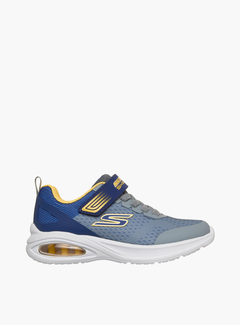 Skechers Boys Microspec Max Advance Hook & Loop Sneakers-sports-boys-shoes-image-3
