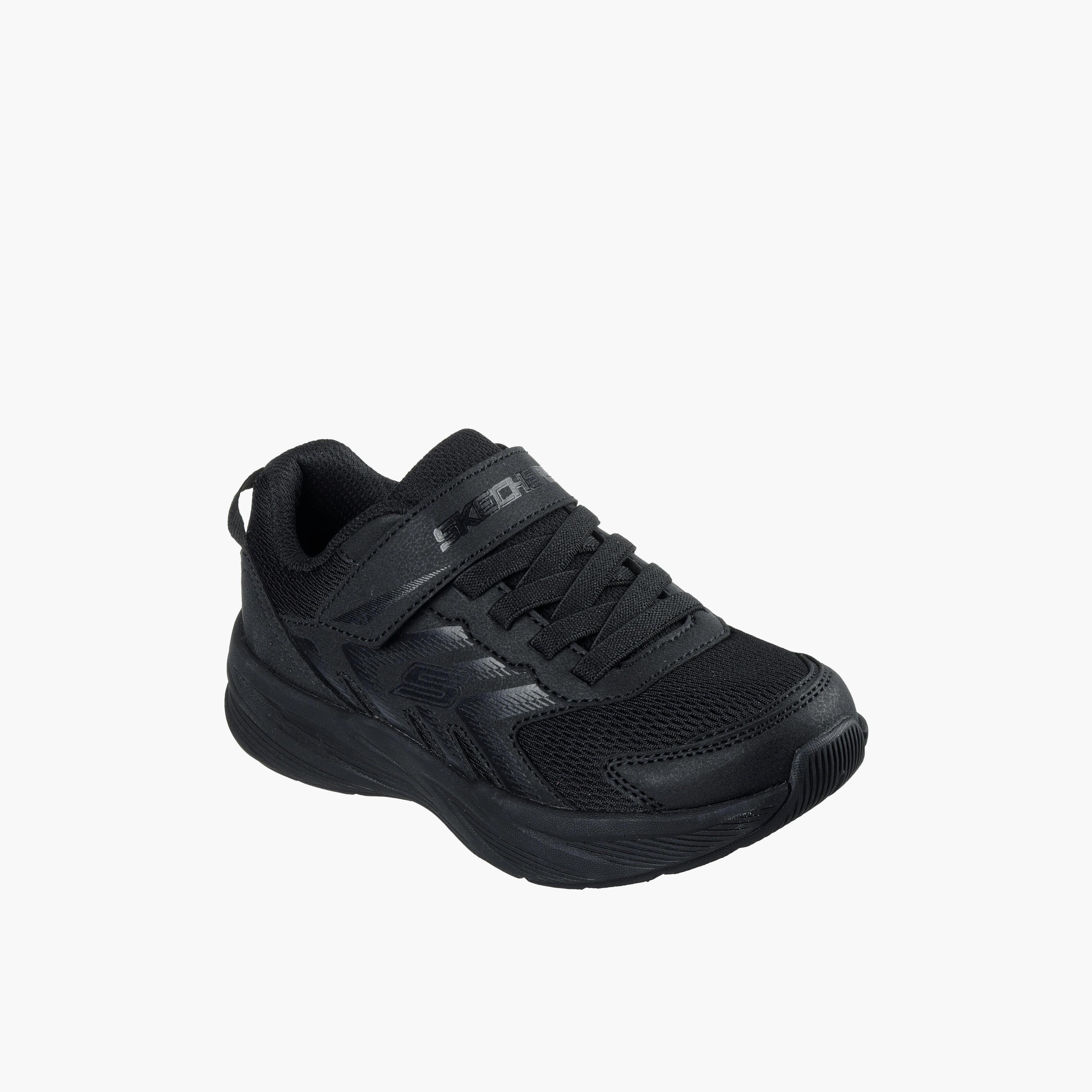 Skechers Kids MICROSPEC TREAD Hook & Loop Sneakers - 404115L-BBK-CP-girls-shoes-sneakers-image-1