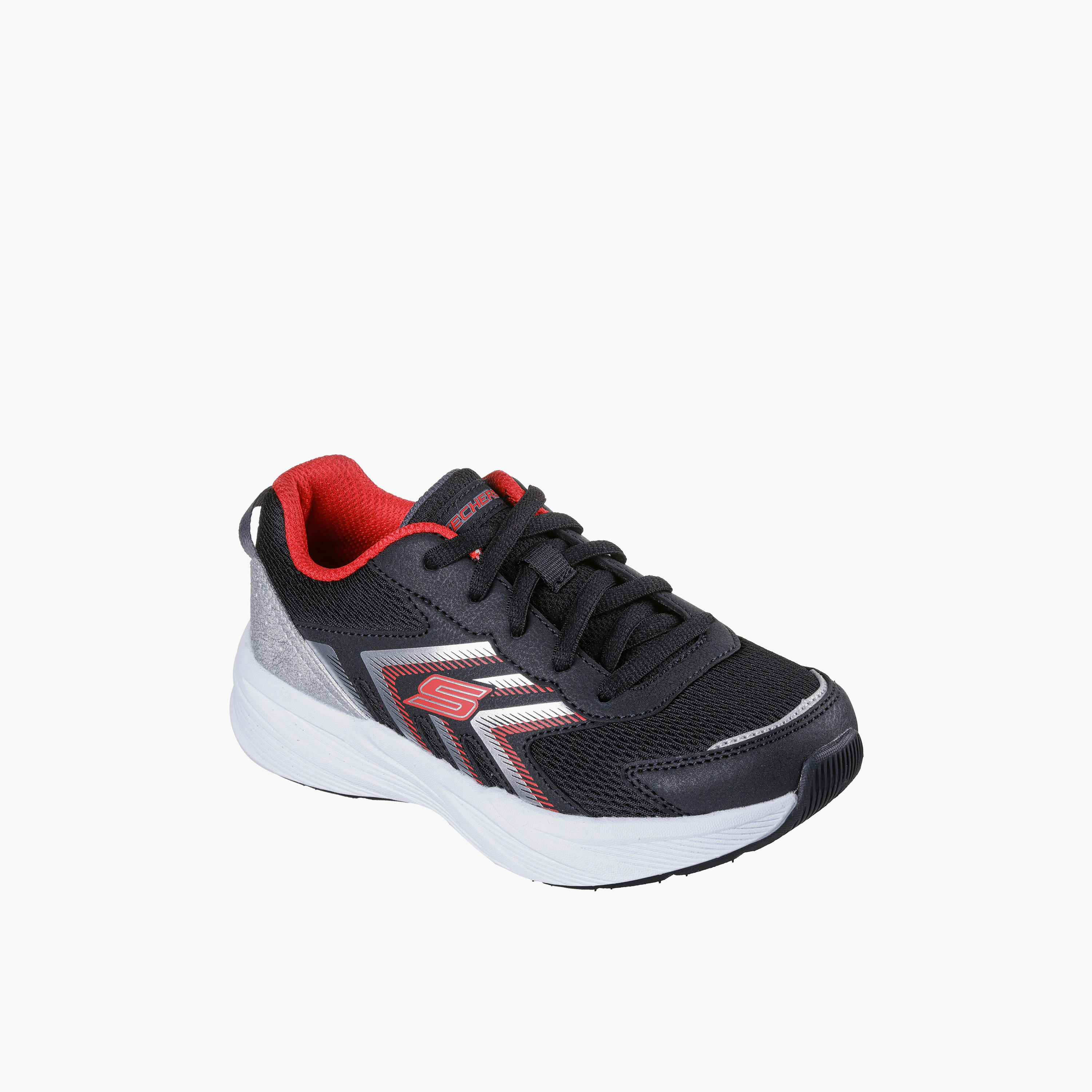 Skechers Boys MICROSPEC TREAD Lace-Up Sneakers-sports-boys-shoes-image-1