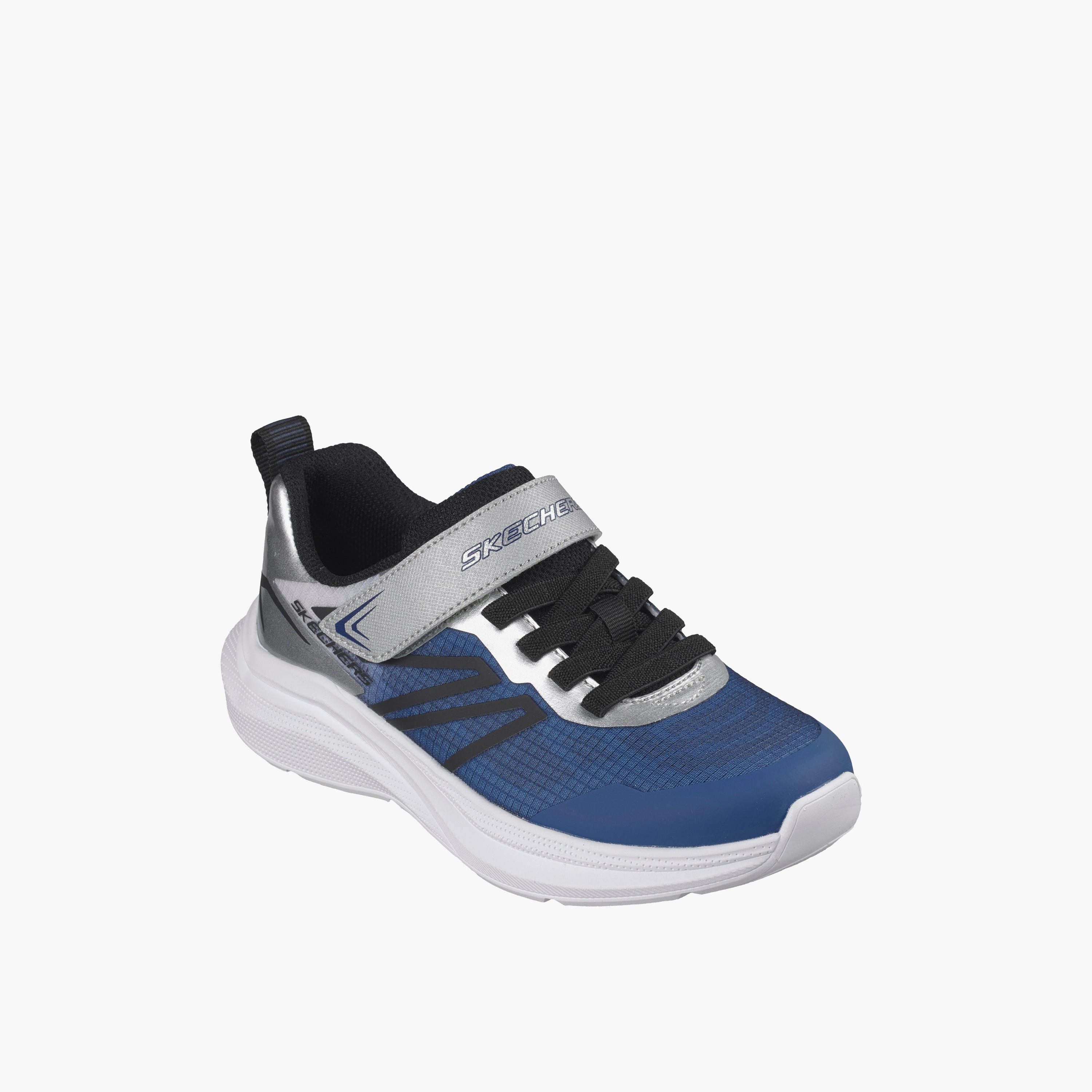 Skechers Boys Microspec Velocity Hook & Loop Ankle Sneakers-sports-boys-shoes-image-1