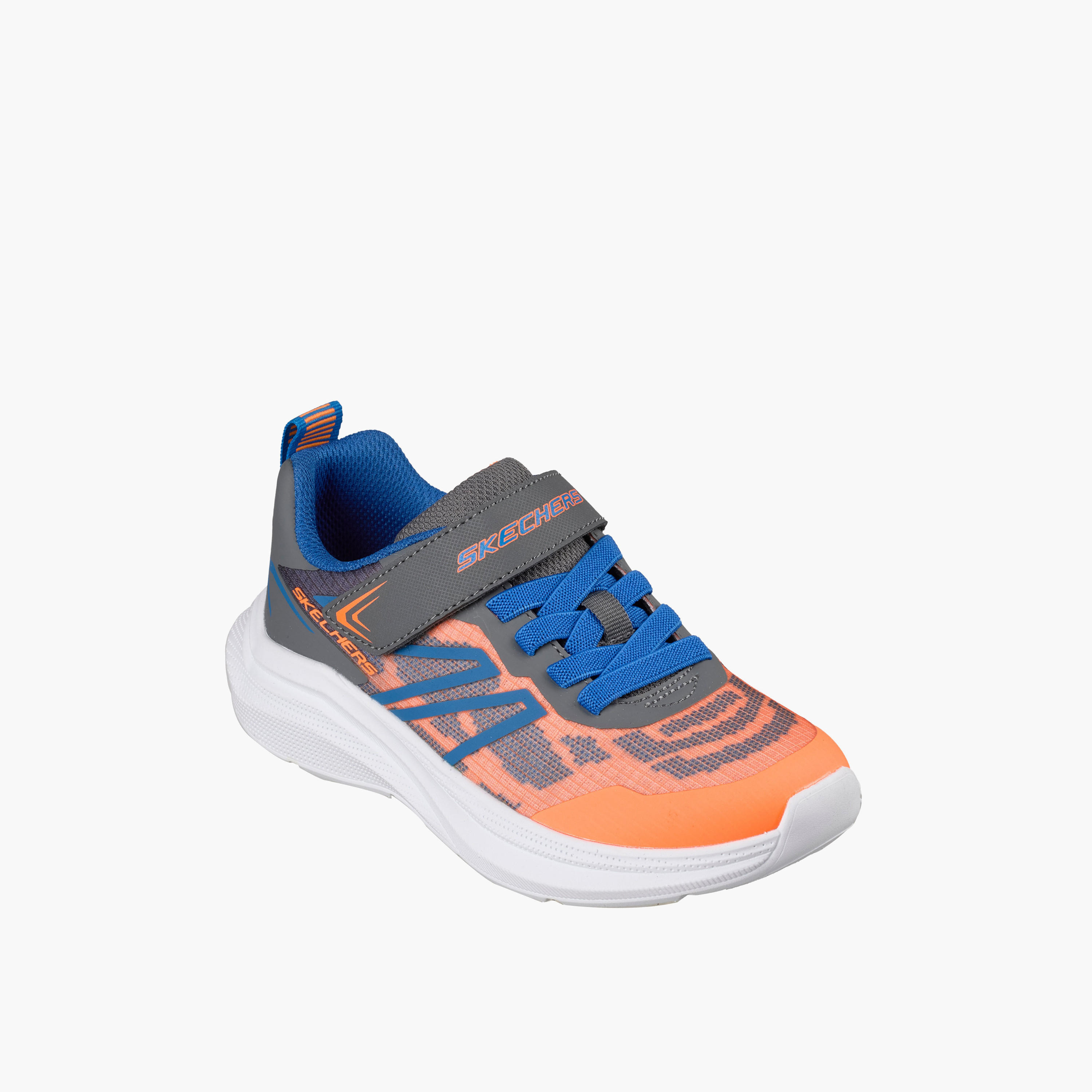 Skechers Boys Microspec Velocity Hook & Loop Ankle Sneakers-sports-boys-shoes-image-1
