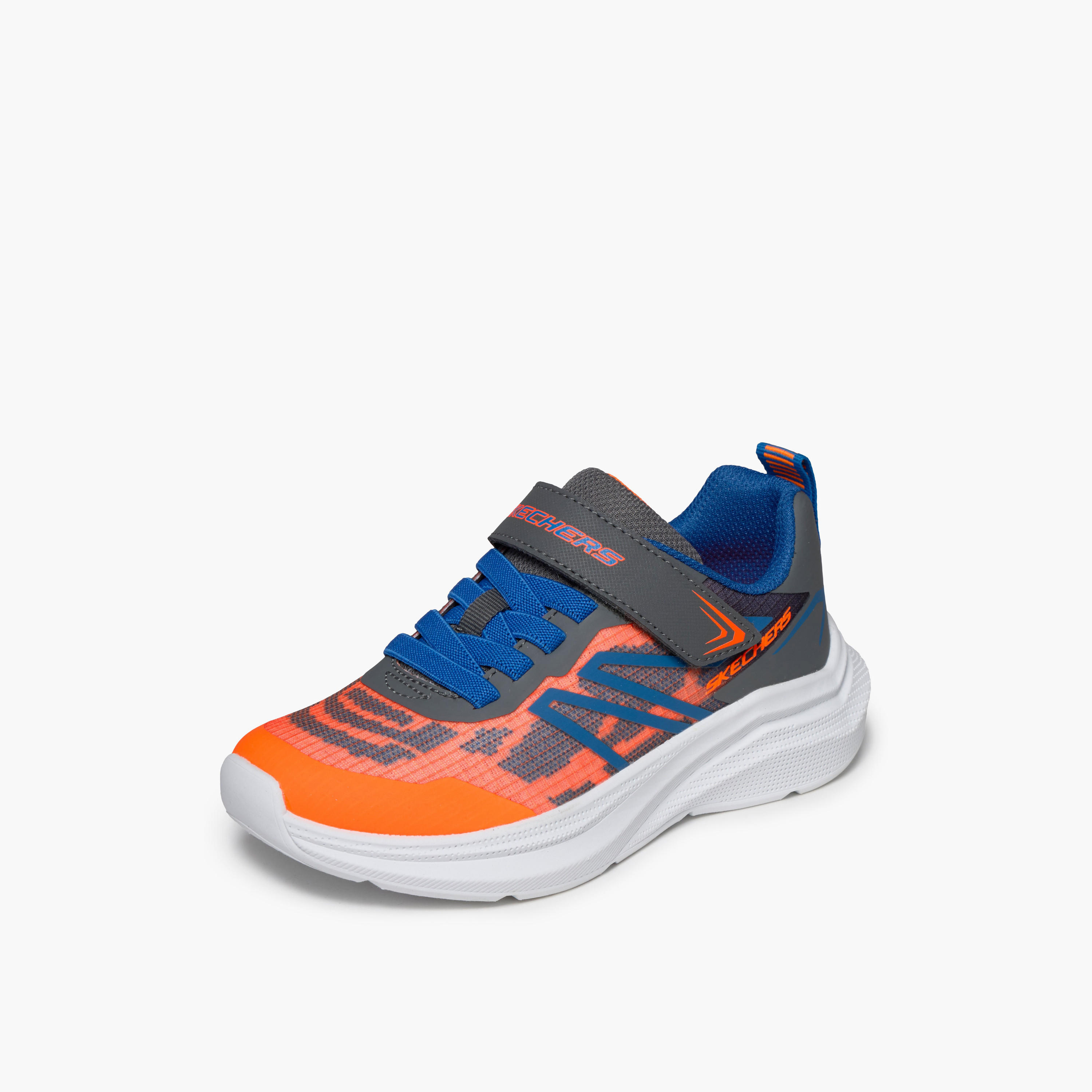 Skechers Boys Microspec Velocity Hook & Loop Ankle Sneakers-sports-boys-shoes-image-5