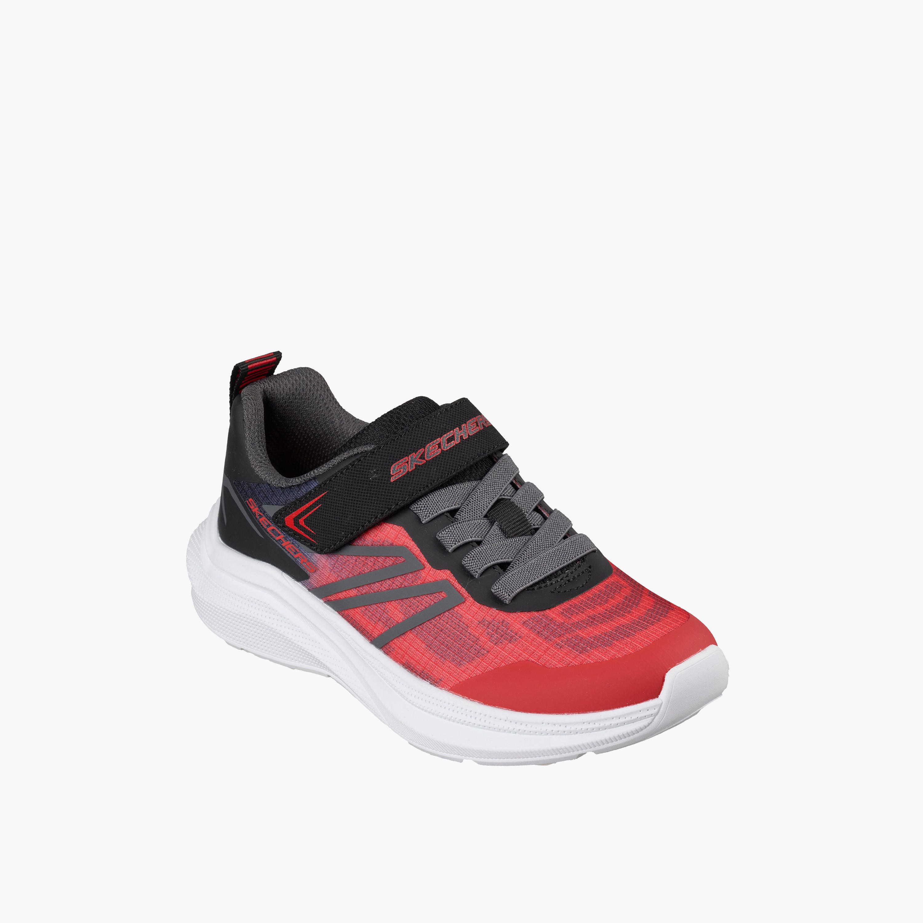 Skechers Boys Microspec Velocity Hook & Loop Ankle Sneakers-sports-boys-shoes-image-1