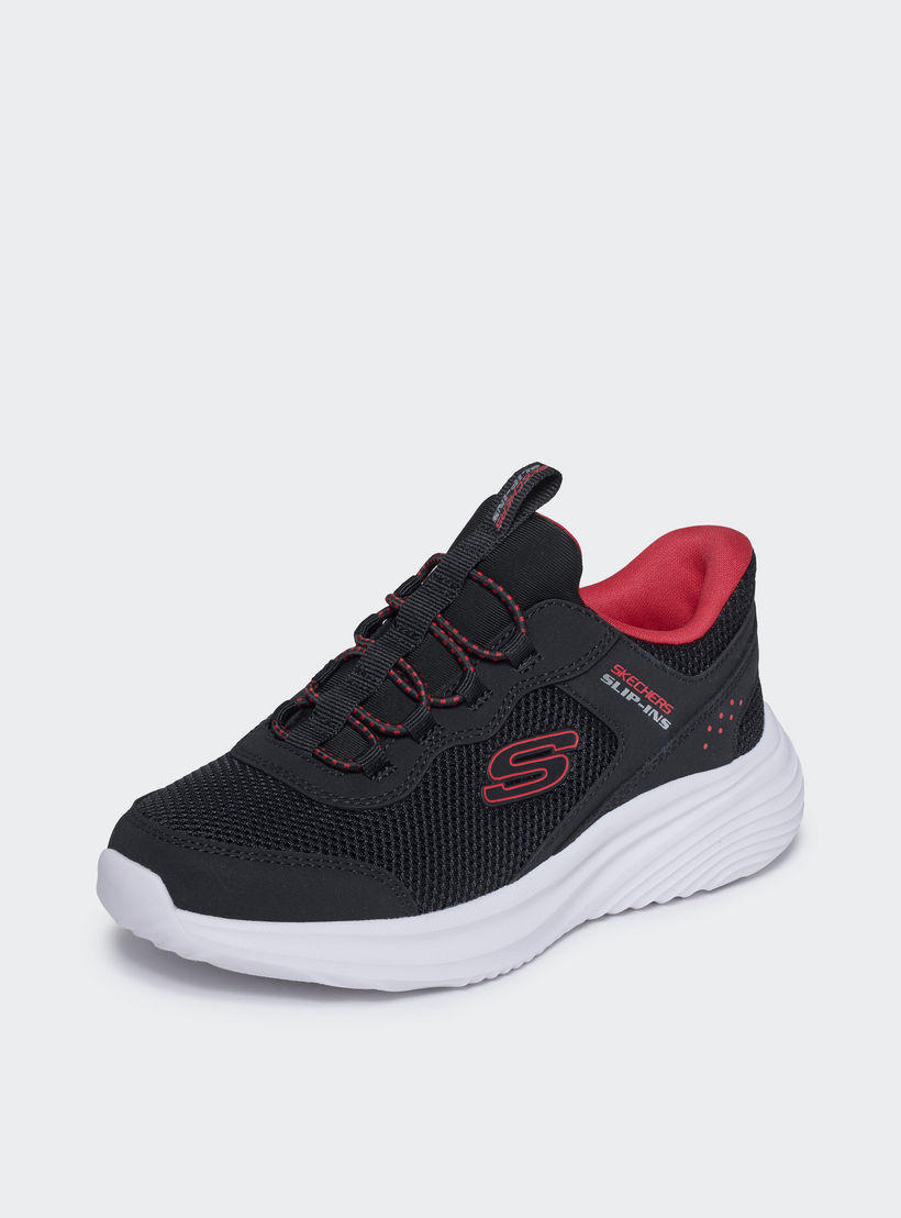 Skechers Boys Bounder Pro Slip-On Ankle Sneakers-boys-shoes-sneakers-image-4