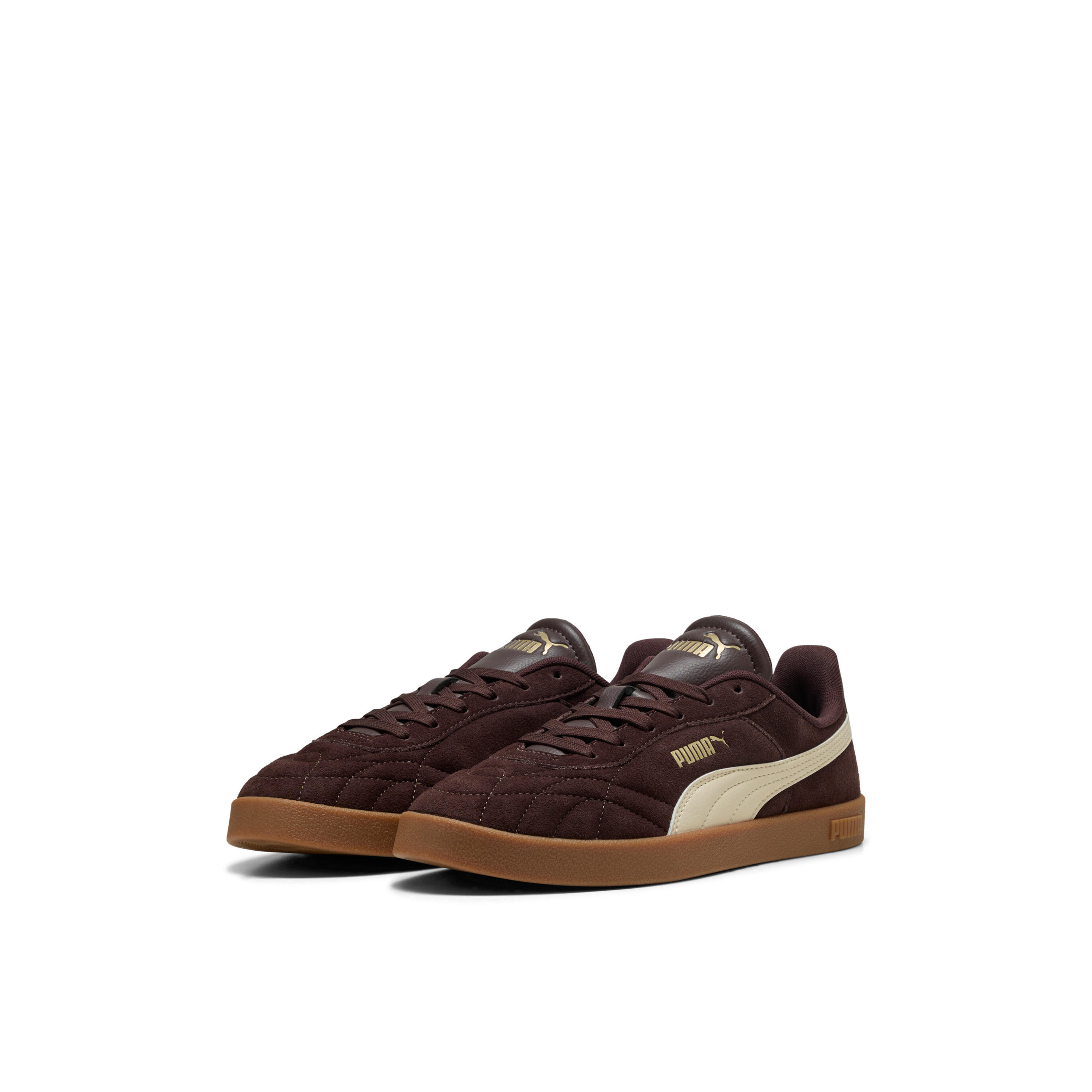 Puma Women Club II Indoor ESD Lace-Up Ankle Sneakers-women-shoes-sneakers-image-1