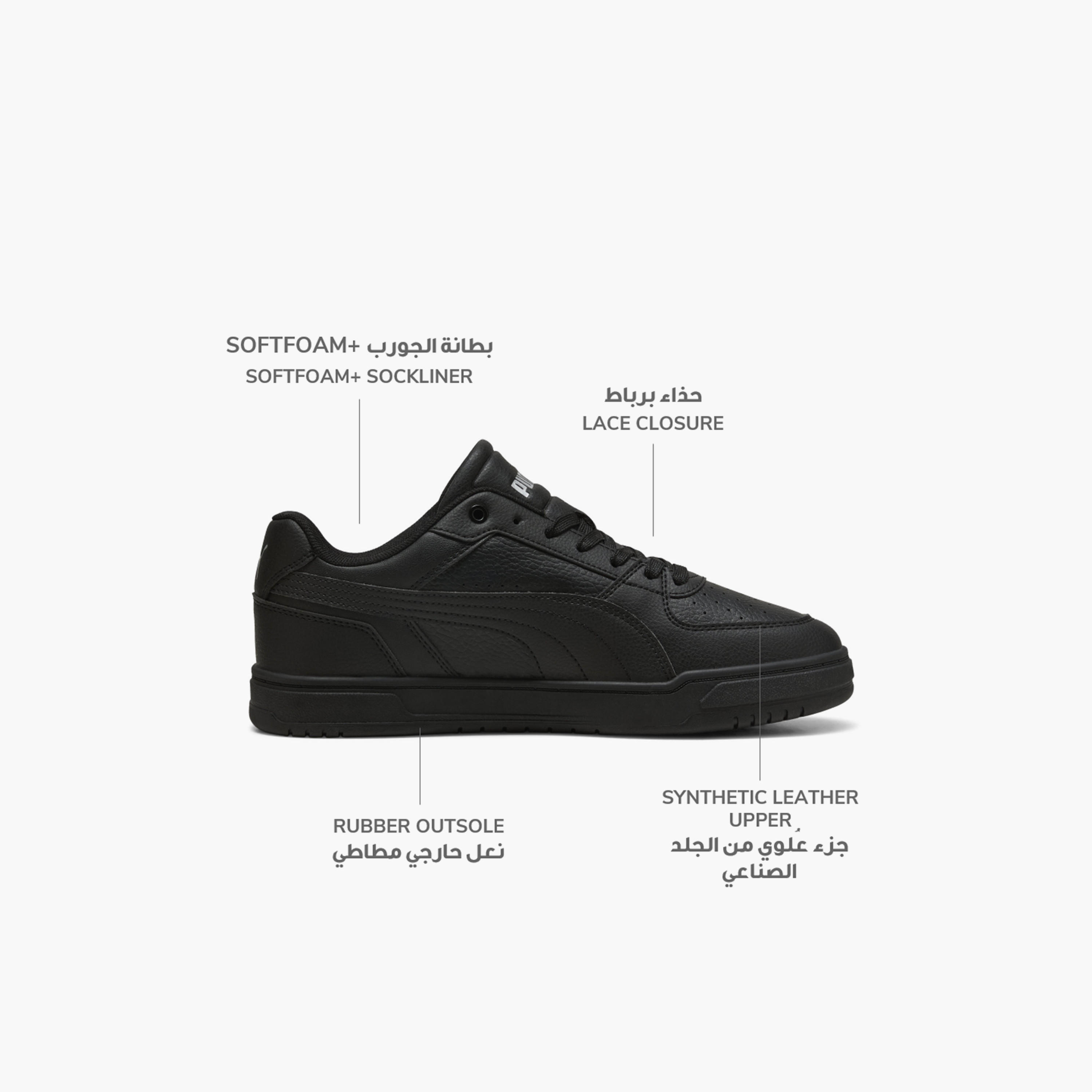 Puma Men Caven III Lace-Up Sneakers-sports-men-shoes-image-2