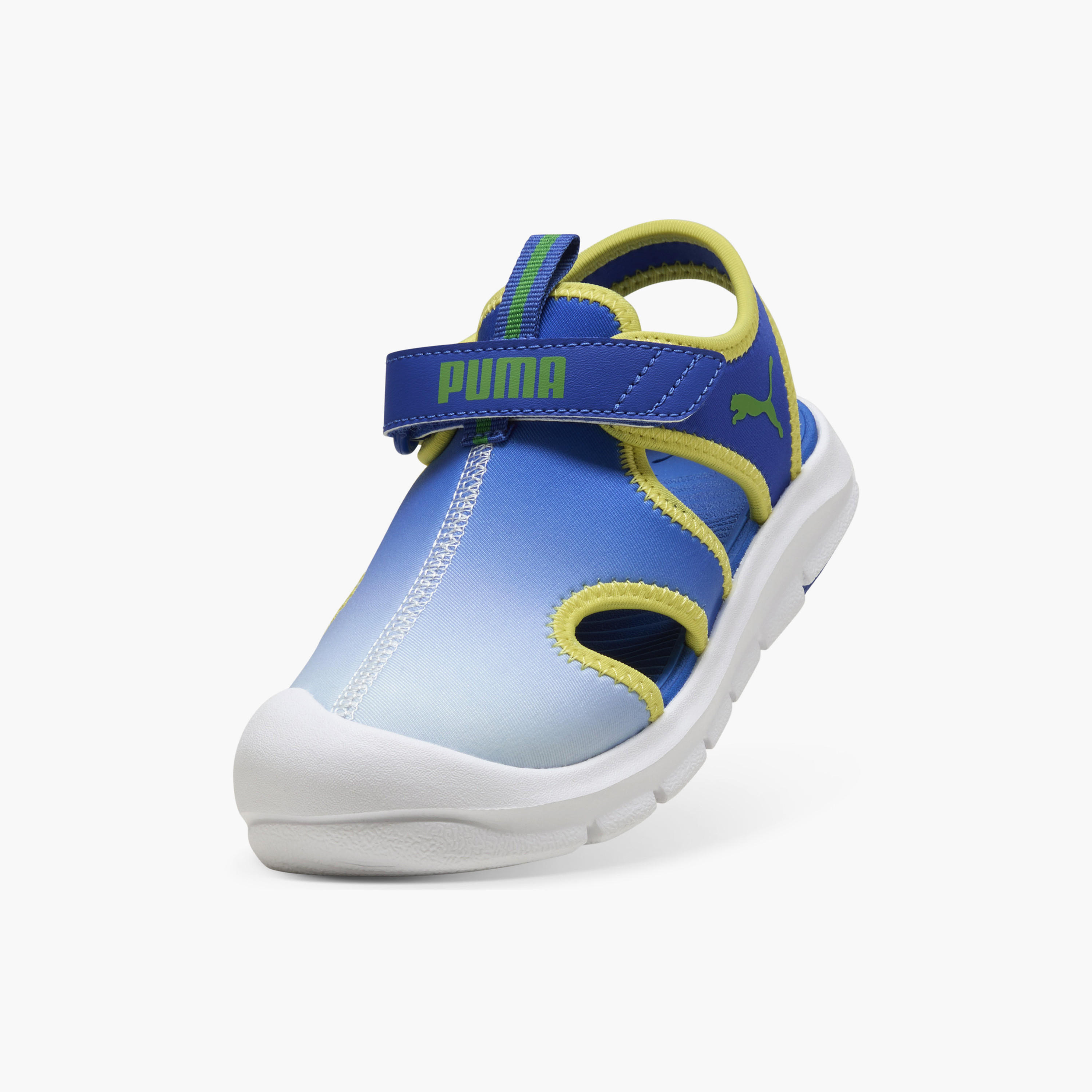 Puma Boys Fun Racer Come On V Hook & Loop Strap Sandals-sports-boys-shoes-image-2