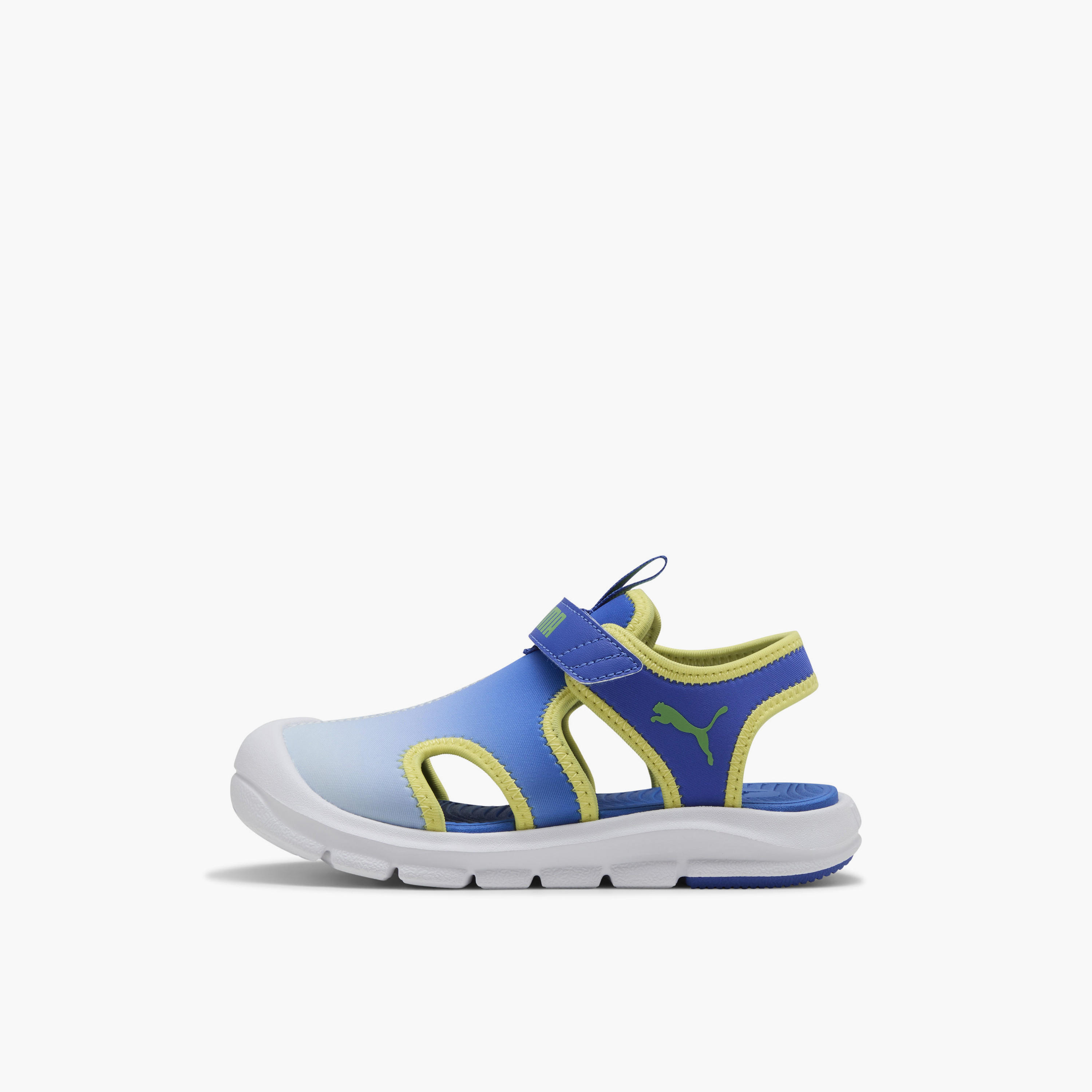Puma Boys Fun Racer Come On V Hook & Loop Strap Sandals-sports-boys-shoes-image-3