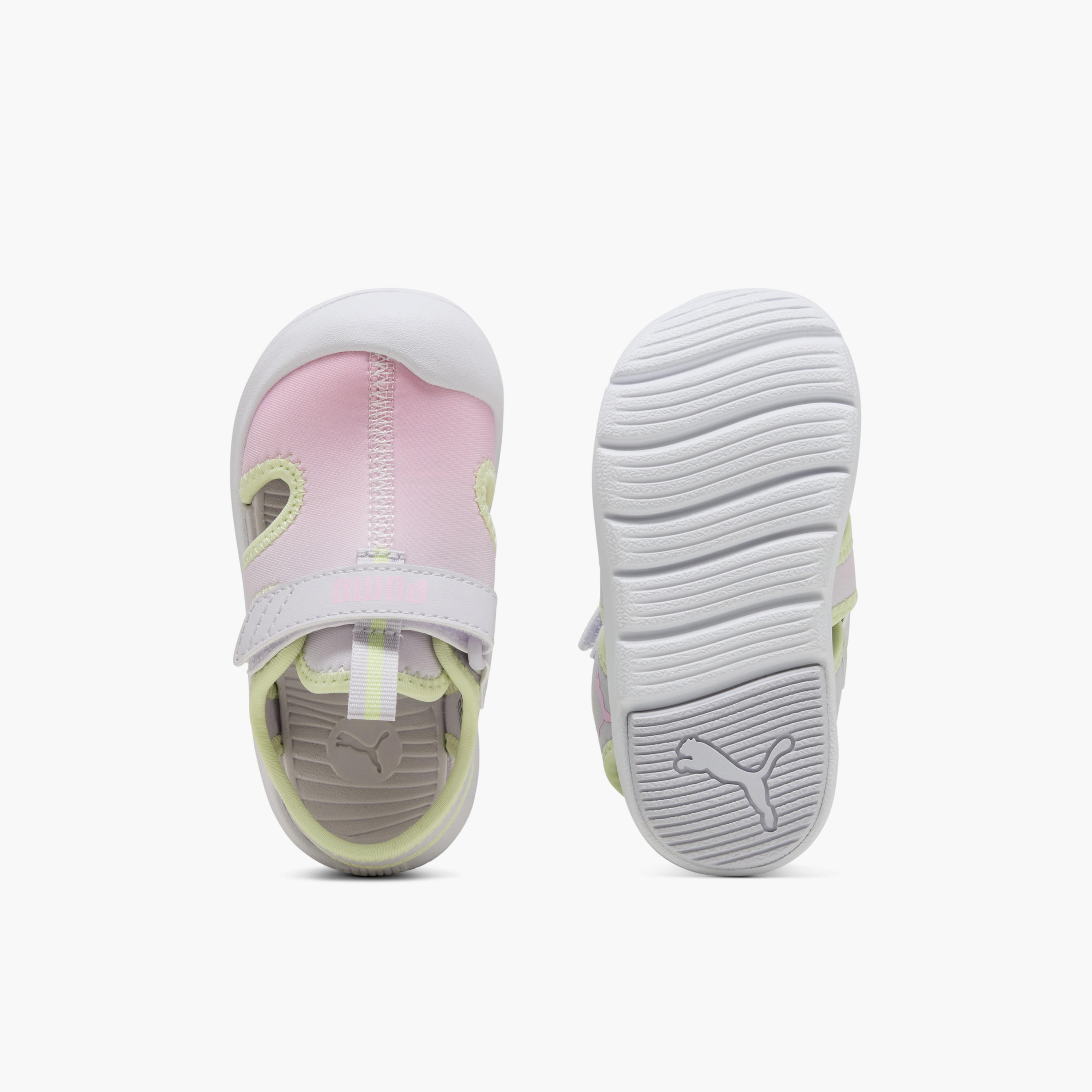 Puma Fun Racer Come On V Strap Sandals with Hook & Loop-baby-girls-shoes-sandals-image-4