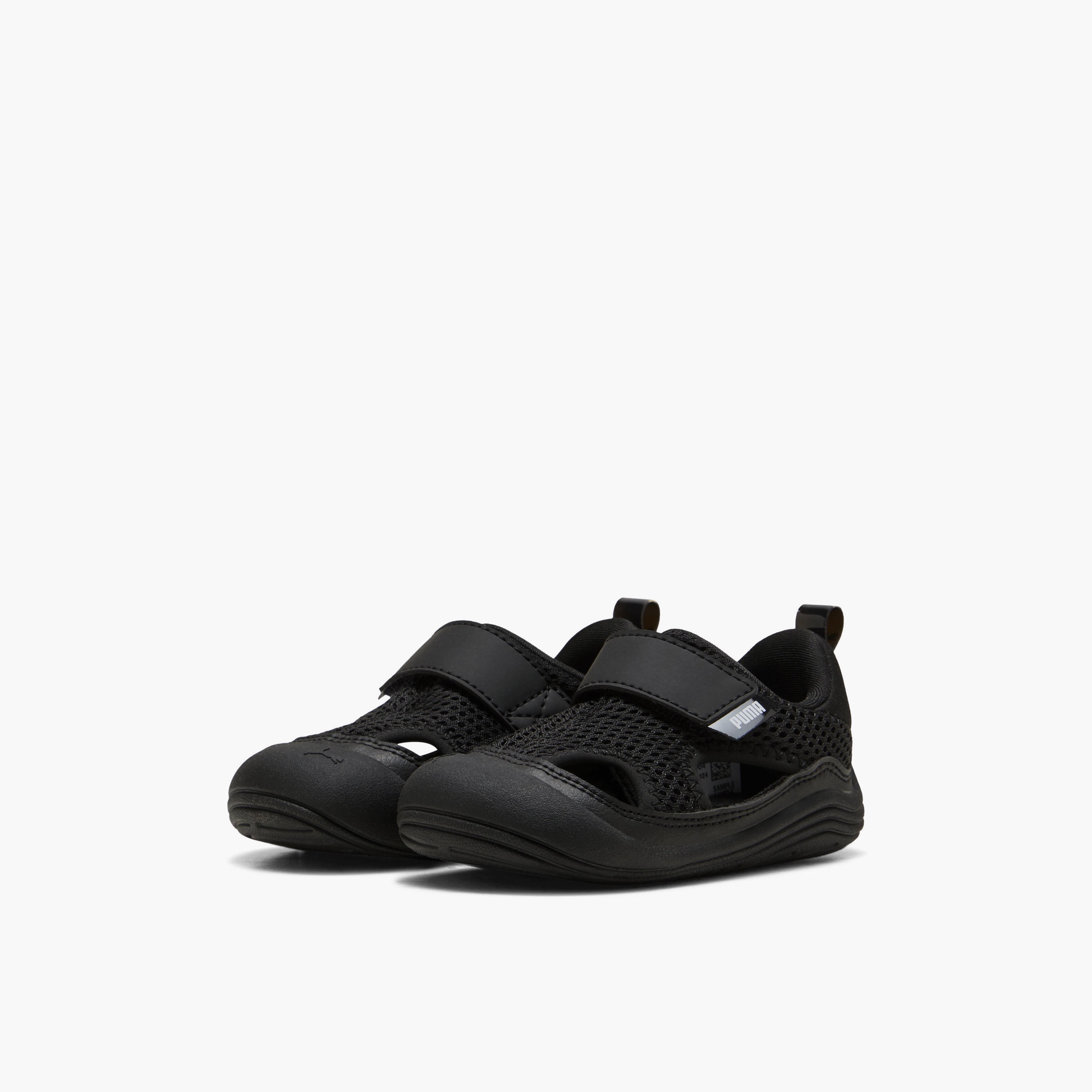 Puma Kitten Summer V Ankle Sneakers with Hook & Loop Closure-baby-girls-shoes-closedshoes-image-1