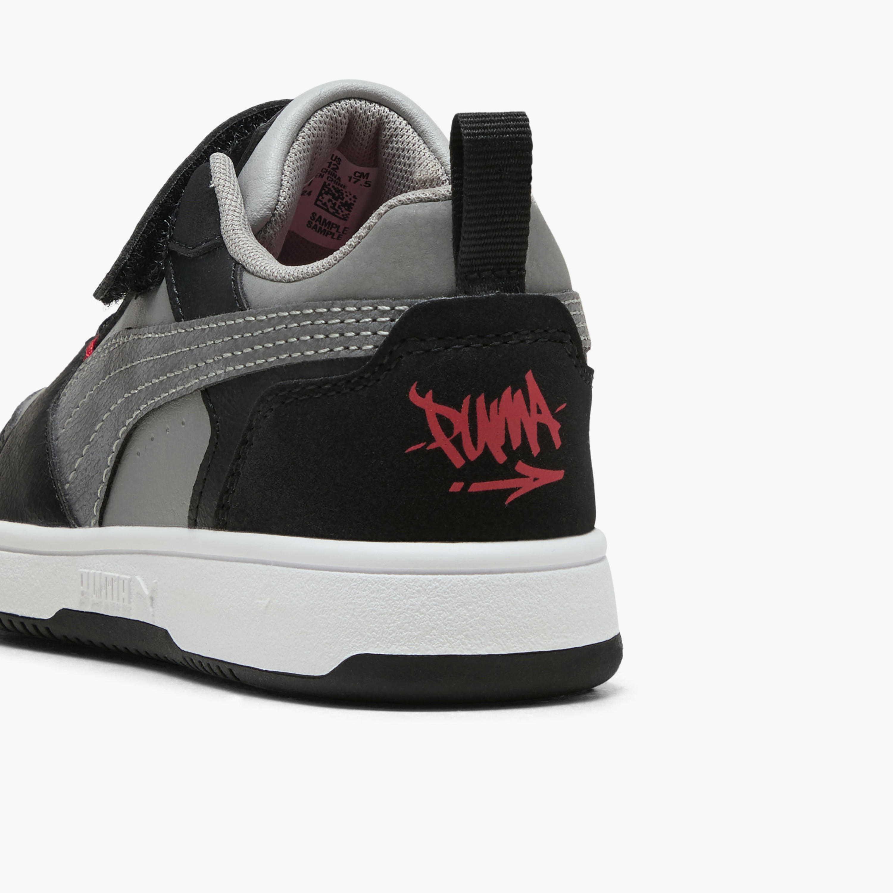 Puma Kids Rebound V6 Lo MID 90s Hook & Loop Sneakers-girls-shoes-sneakers-image-6