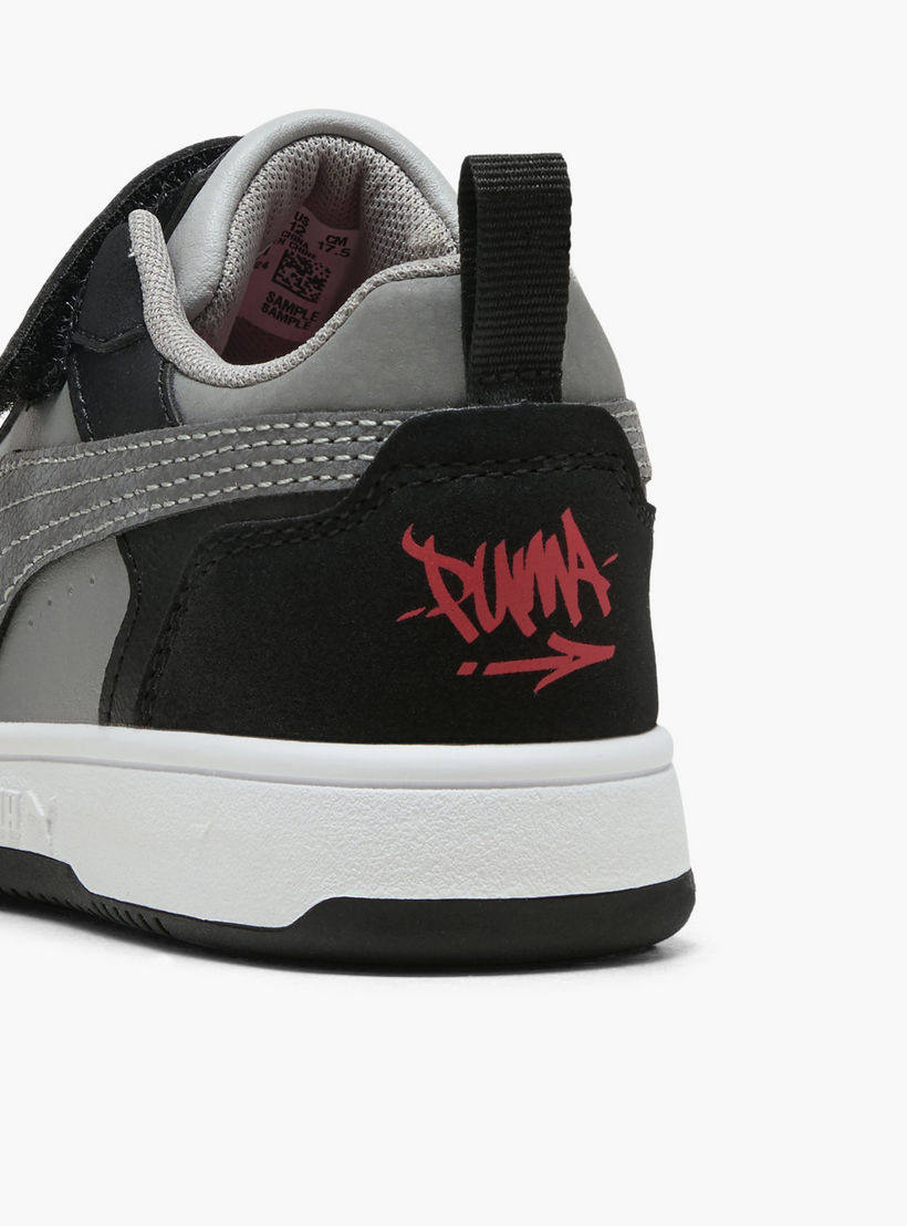 Puma Kids Rebound V6 Lo MID 90s Hook & Loop Sneakers-girls-shoes-sneakers-image-6