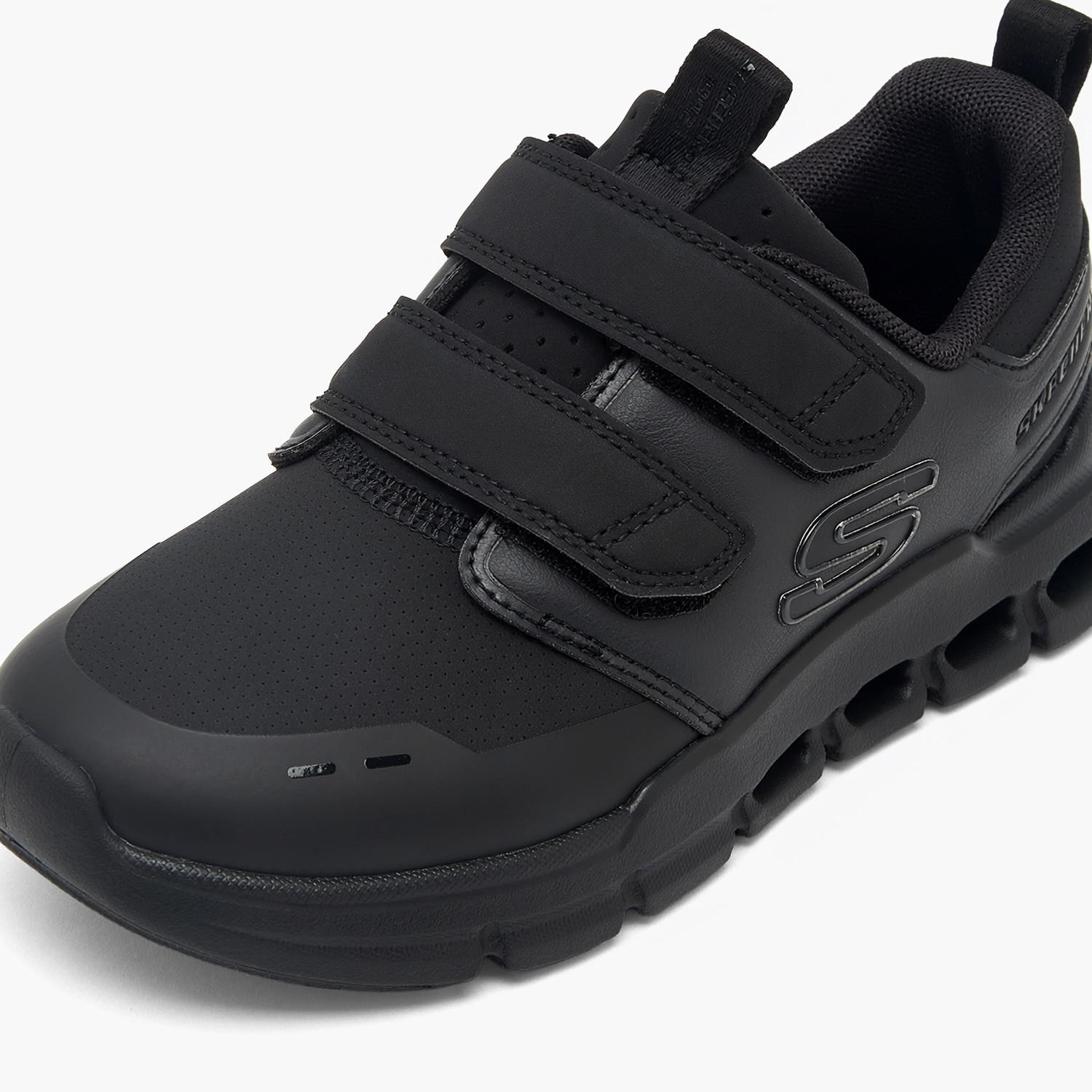 حذاء مدرسي للأطفال جلايد ستيب فلو بشريط إغلاق لاصق من سكيتشرز-sports-boys-shoes-image-4