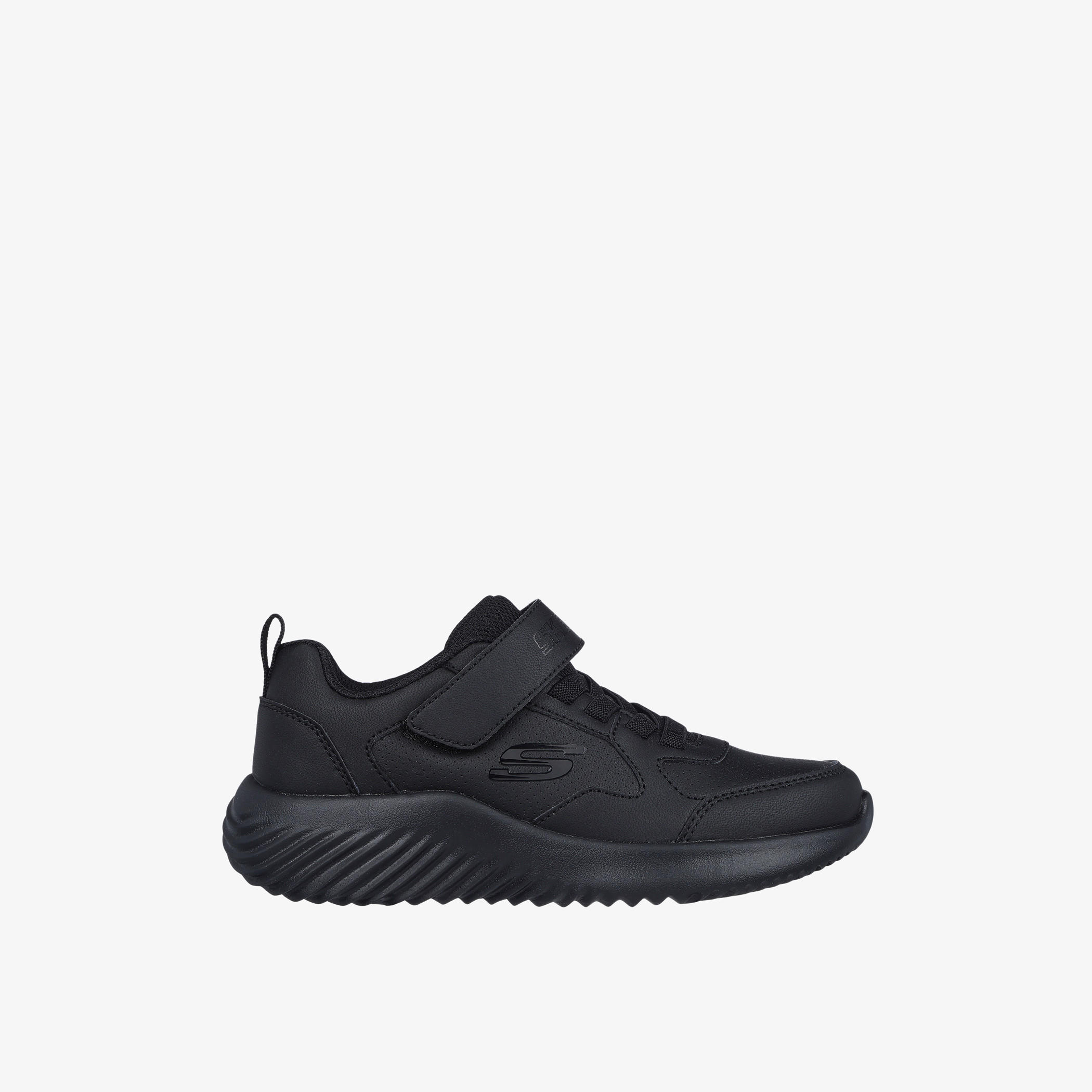 Skechers Kids' Monotone Shoes with Hook and Loop Closure - BOUNDER-boys-shoes-schoolshoes-image-2