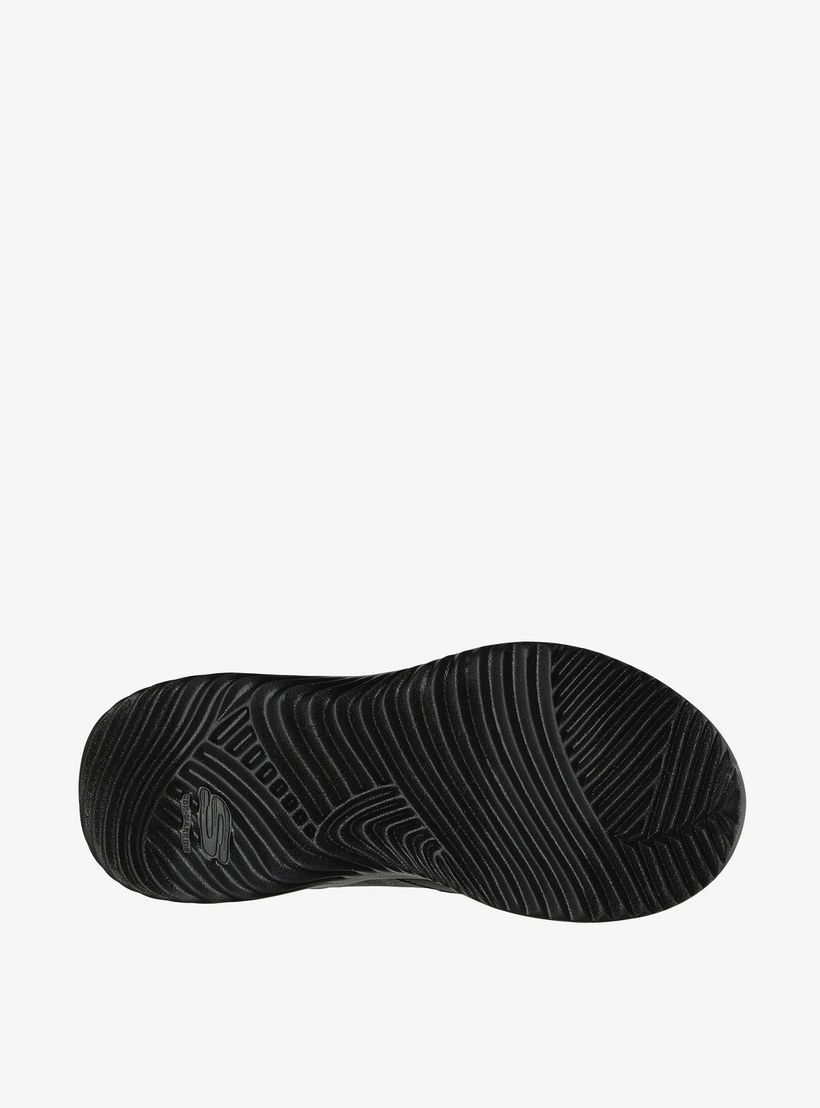 Skechers Kids' Monotone Shoes with Hook and Loop Closure - BOUNDER-boys-shoes-schoolshoes-image-4