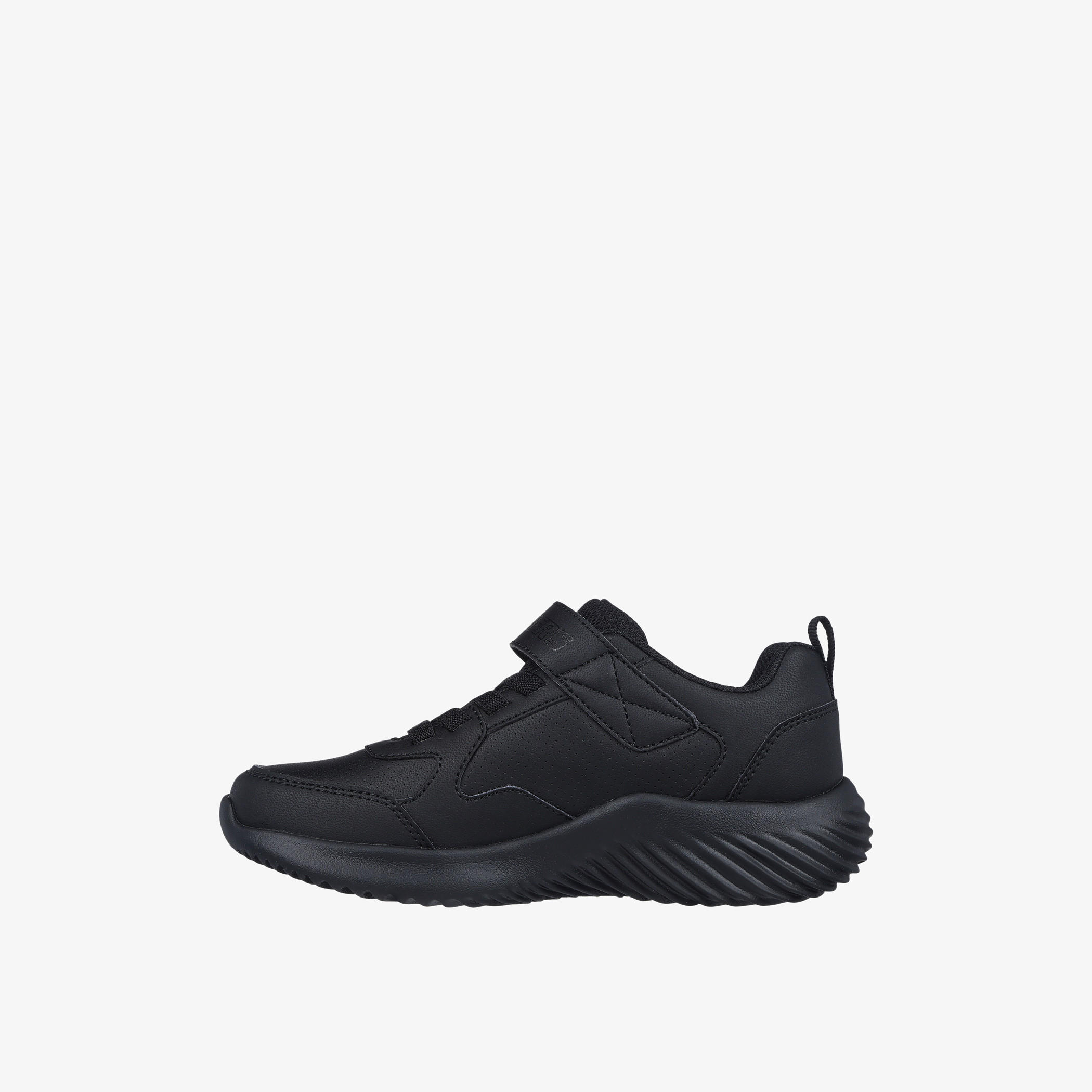 Skechers Kids' Monotone Shoes with Hook and Loop Closure - BOUNDER-boys-shoes-schoolshoes-image-5