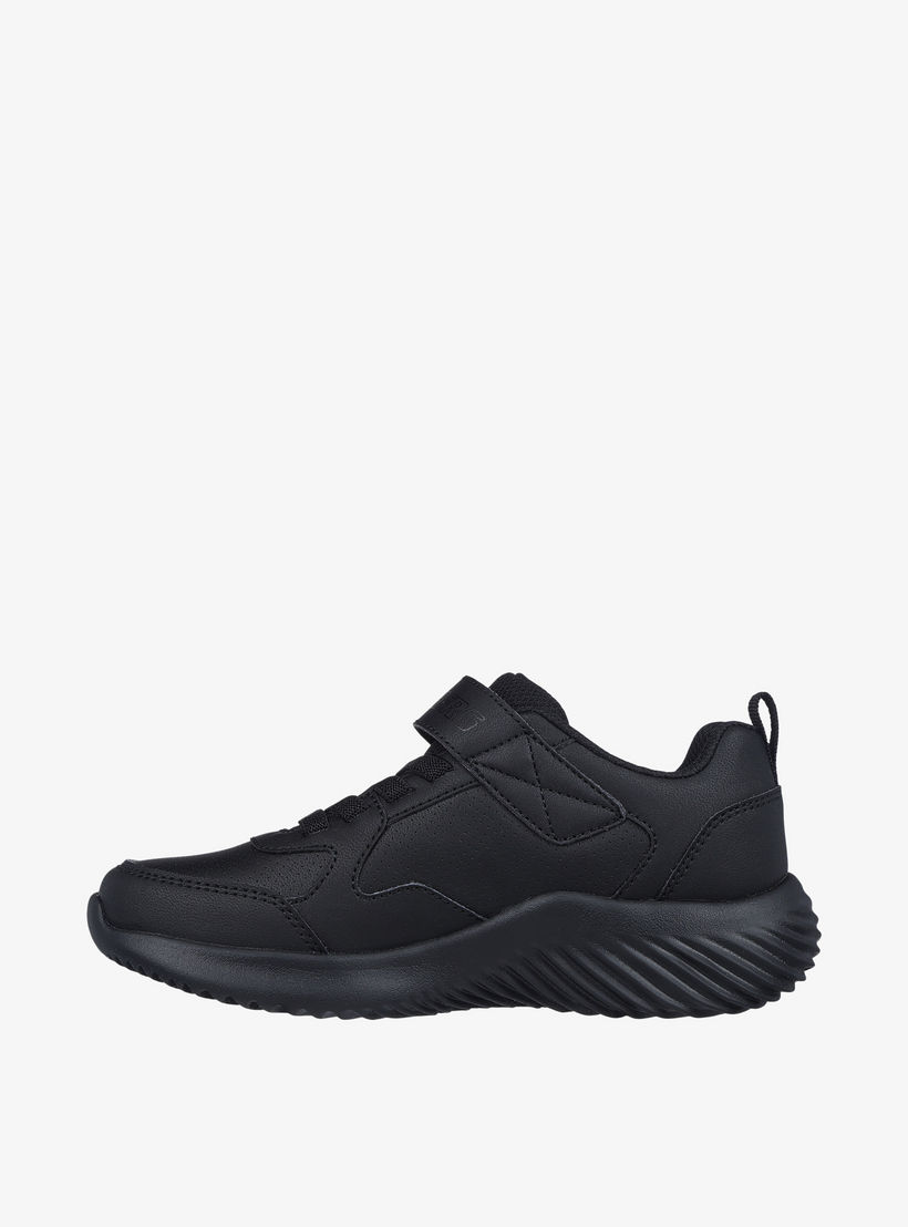 Skechers Kids' Monotone Shoes with Hook and Loop Closure - BOUNDER-boys-shoes-schoolshoes-image-5