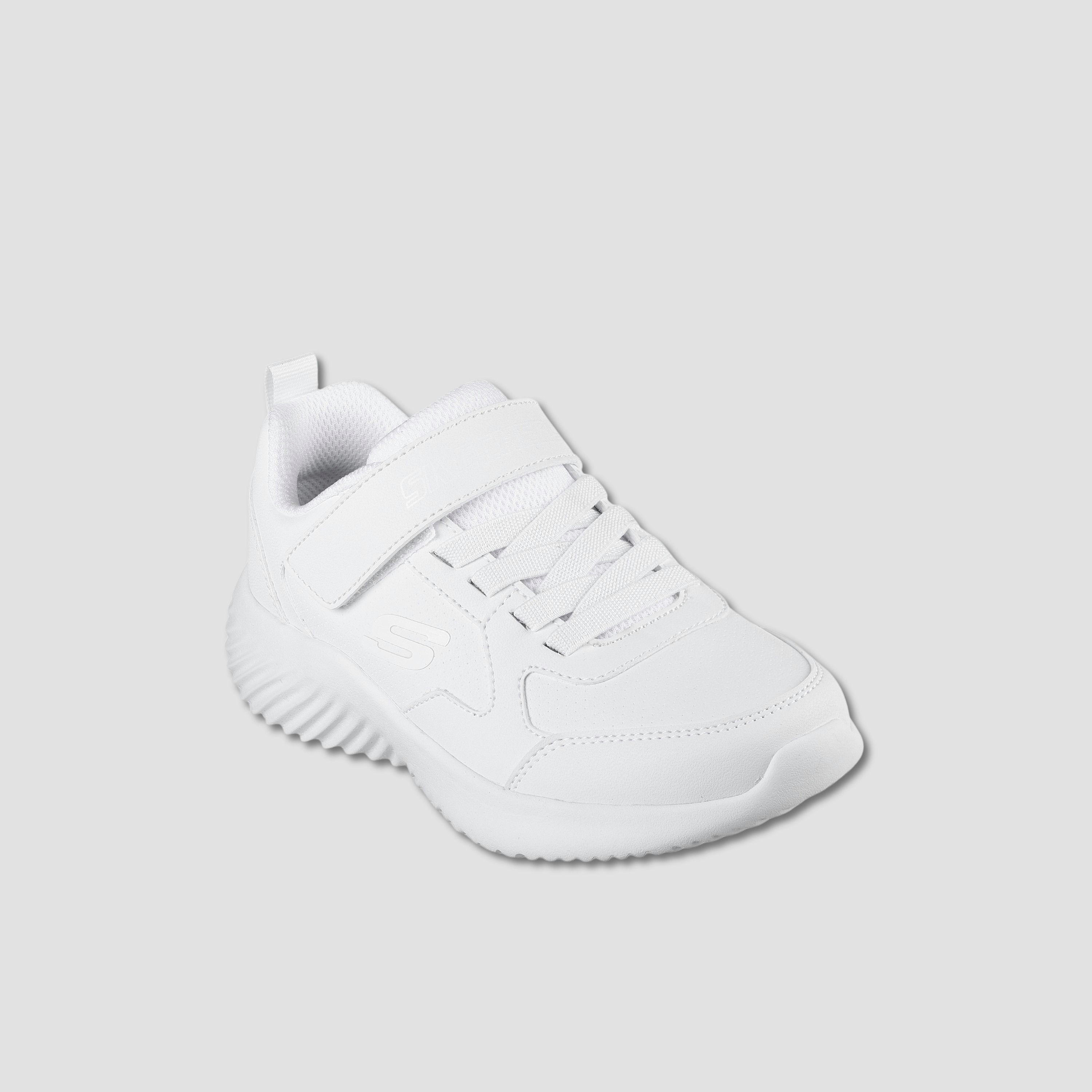 حذاء مدرسي بشريط إغلاق باوندر للأطفال من سكيتشرز-girls-shoes-sneakers-image-1