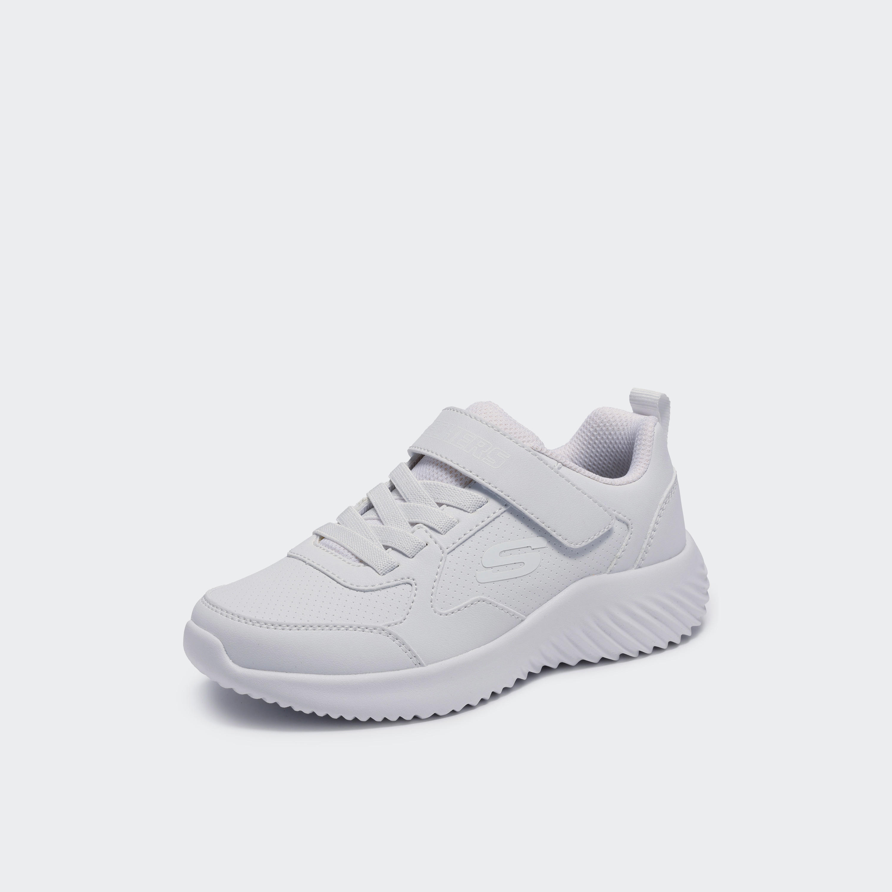 حذاء مدرسي بشريط إغلاق باوندر للأطفال من سكيتشرز-girls-shoes-sneakers-image-4