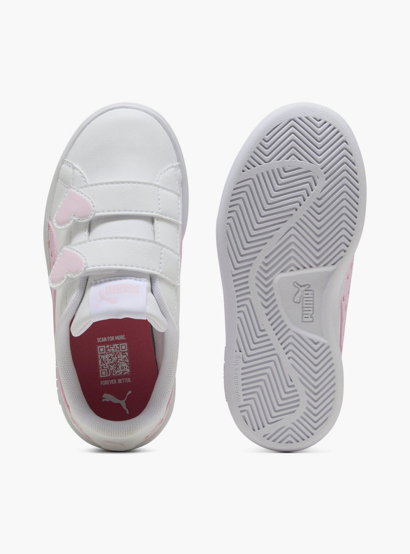 حذاء رياضي بشريط إغلاق لاصق سماش 3.0 هارتي في للبنات من بوما-sports-girls-shoes-image-4