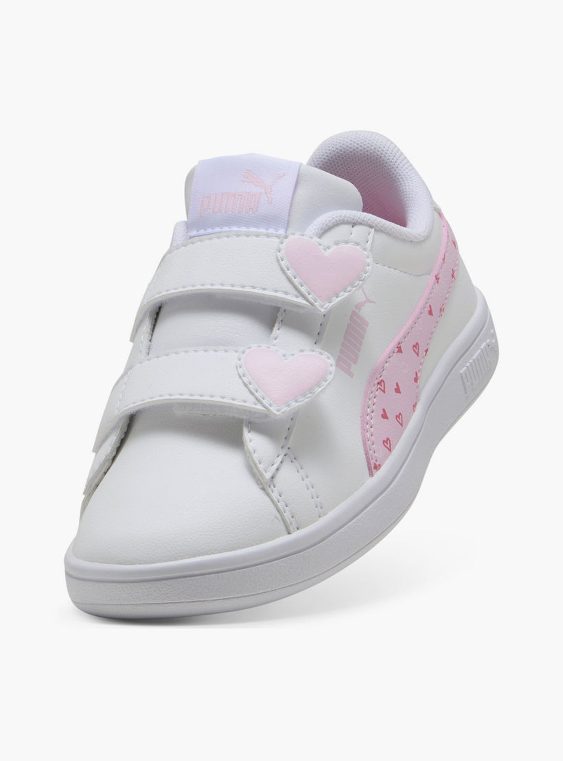 حذاء رياضي بشريط إغلاق لاصق سماش 3.0 هارتي في للبنات من بوما-sports-girls-shoes-image-5