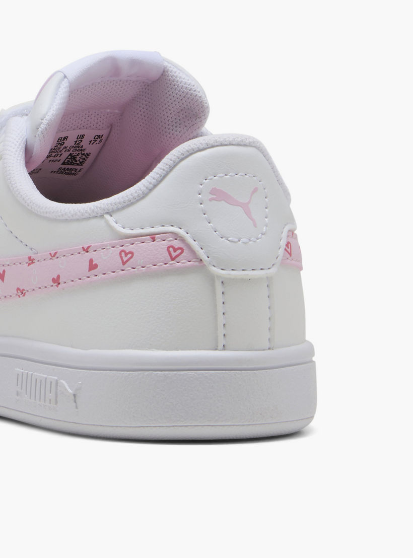 حذاء رياضي بشريط إغلاق لاصق سماش 3.0 هارتي في للبنات من بوما-sports-girls-shoes-image-6