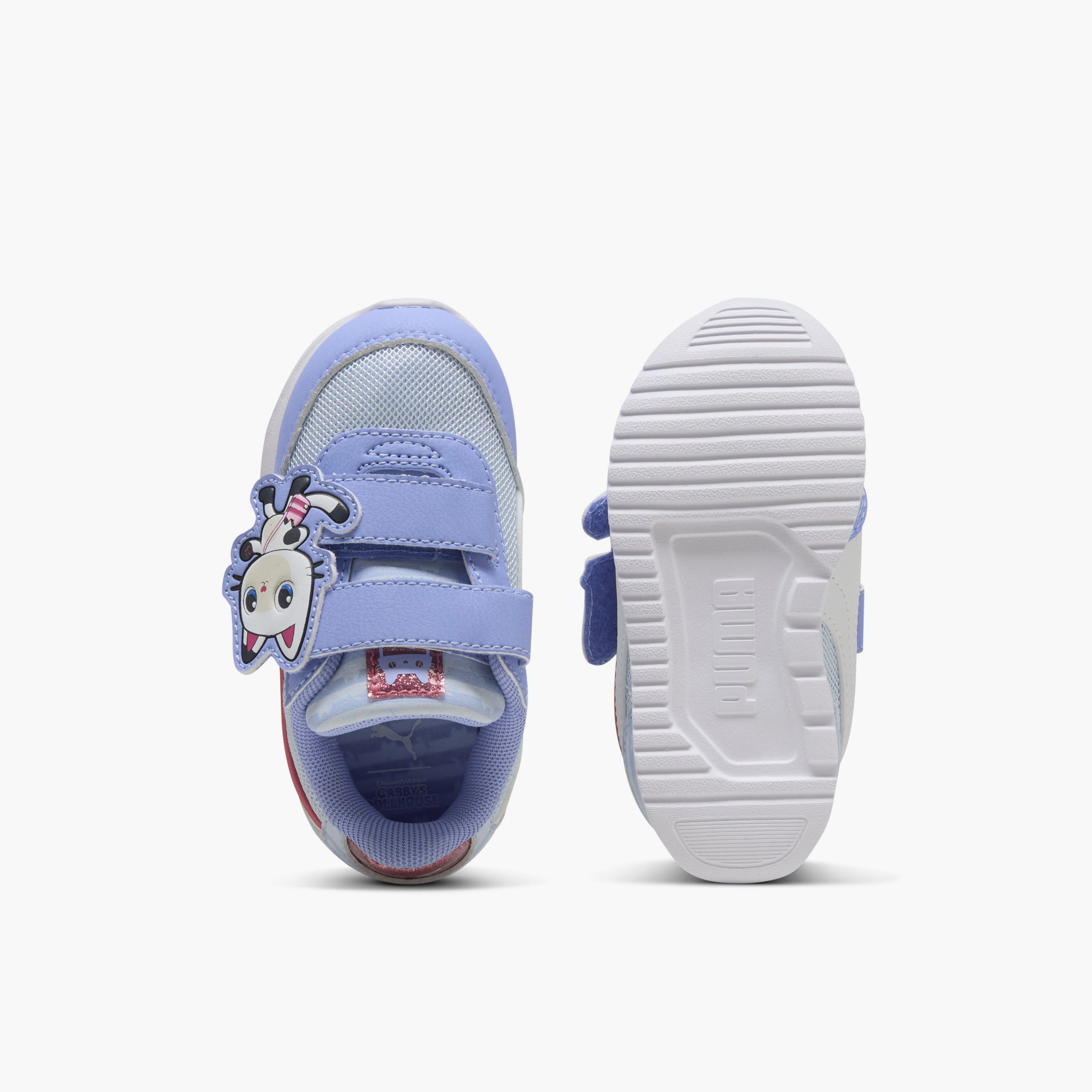 حذاء سنيكرز آر78 لايت ويند مزخرف بشريط إغلاق لاصق من بوما-baby-girls-shoes-closedshoes-image-4