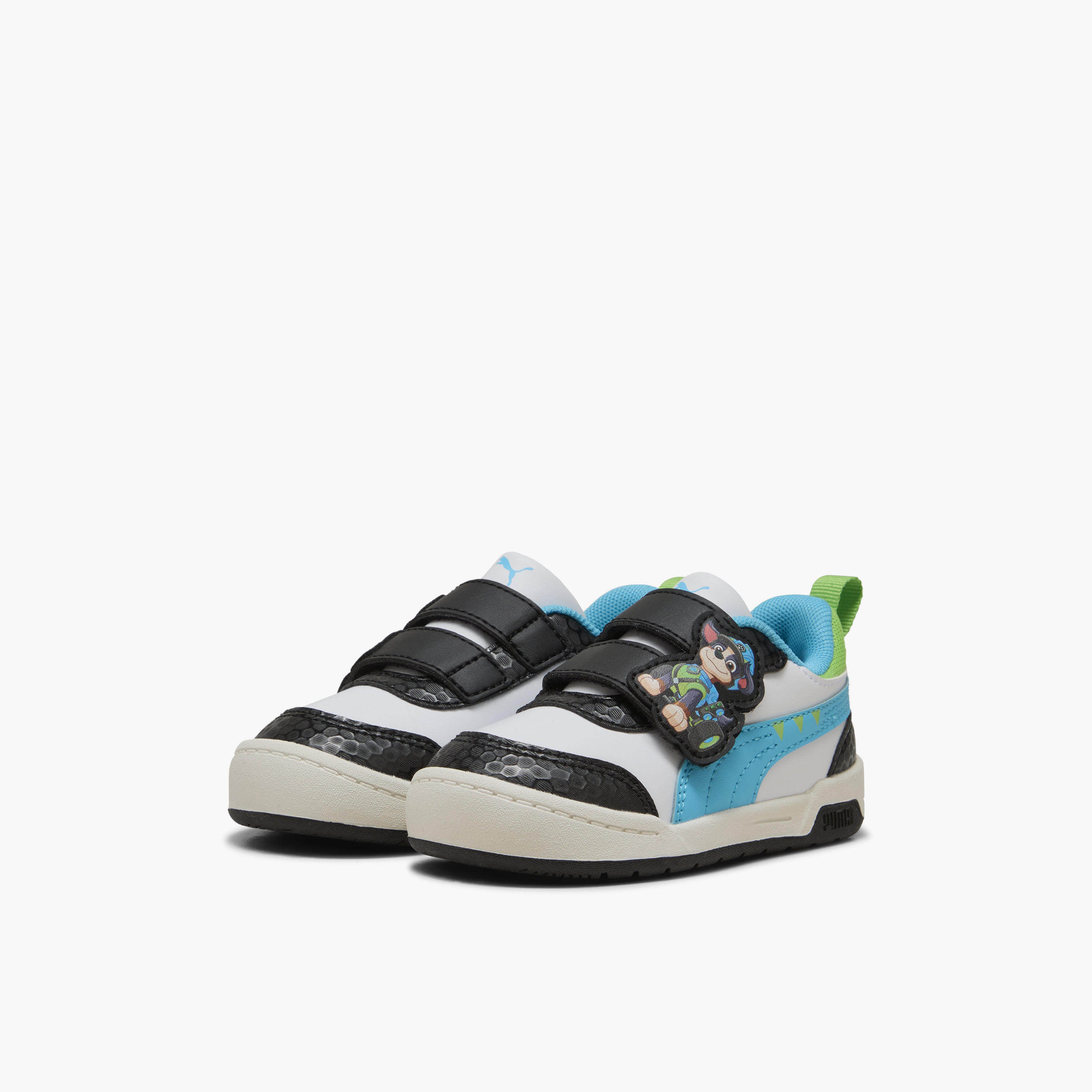 Puma Multiflex 2 SL Ankle Sneakers with Hook & Loop Closure, Paw Patrol-sports-boys-shoes-image-1