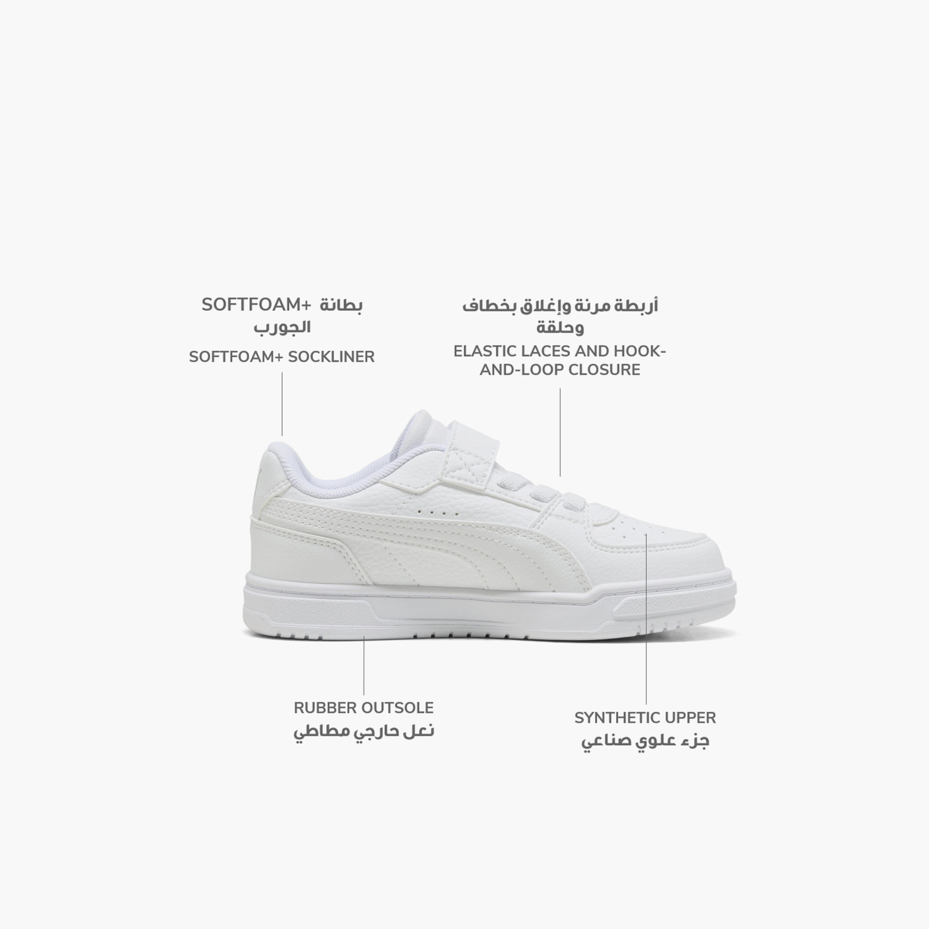 Puma Kids Caven III Hook & Loop Sneakers-girls-shoes-sneakers-image-2
