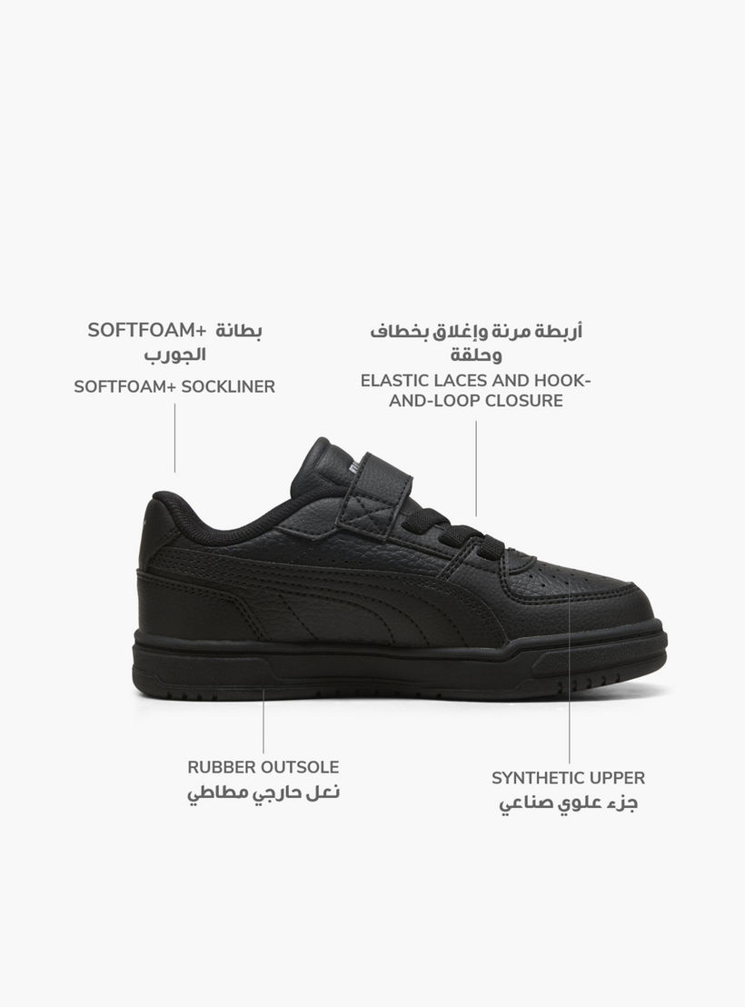 Puma Kids Caven III Hook & Loop Sneakers-girls-shoes-sneakers-image-2