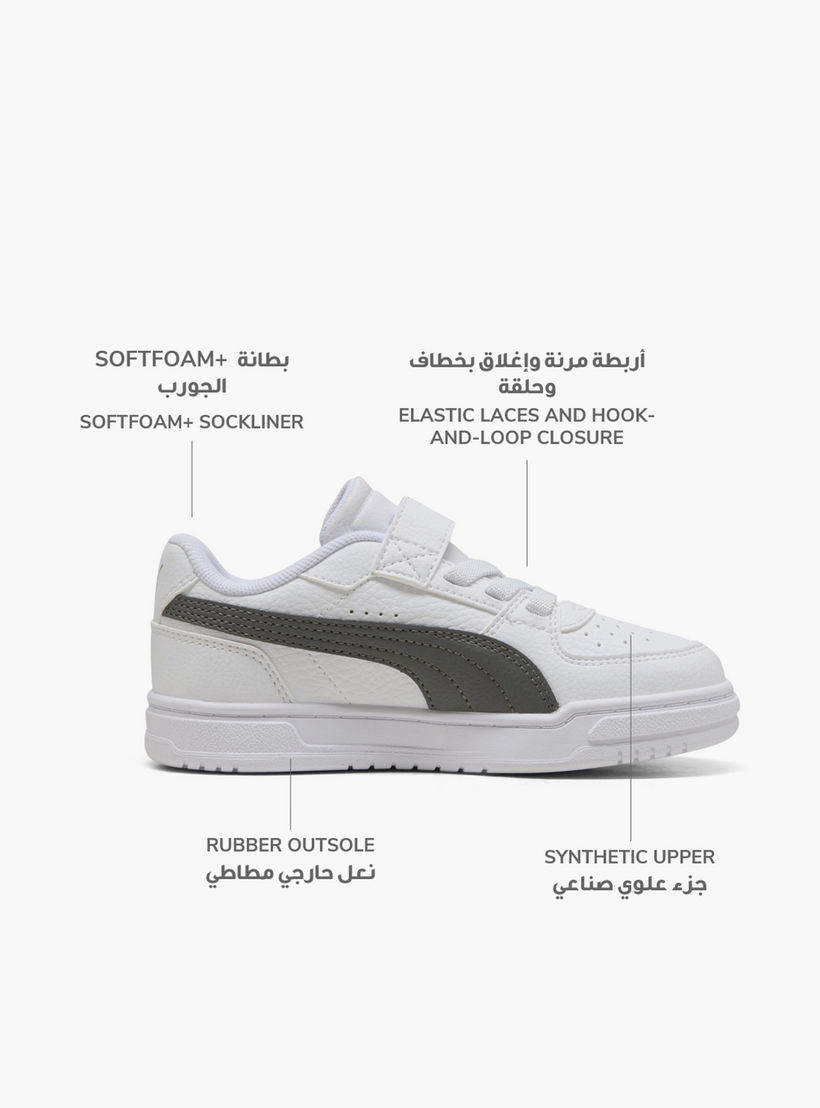 Puma Kids Caven III Hook & Loop Sneakers-girls-shoes-sneakers-image-2