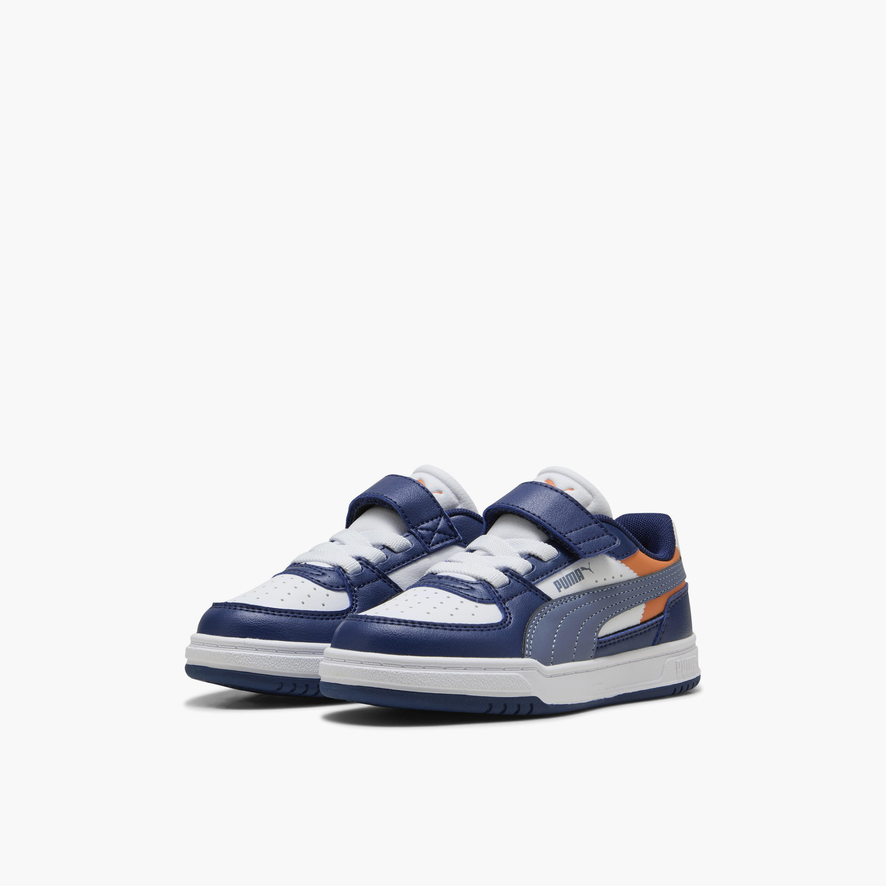 Puma Boys Caven III Block Hook & Loop Sneakers-sports-boys-shoes-image-1