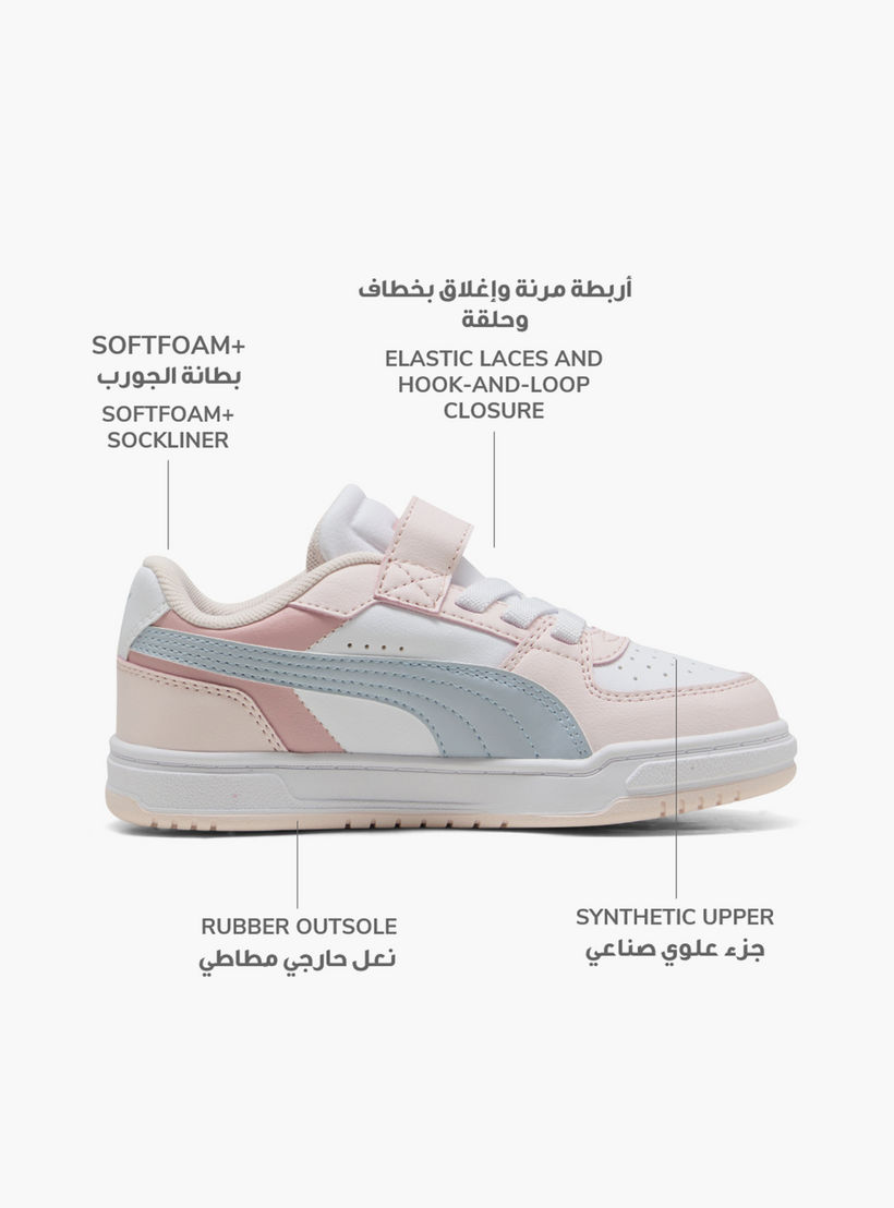 حذاء سنيكرز بشريط إغلاق لاصق كافن III بلوك للبنات من بوما-sports-girls-shoes-image-2