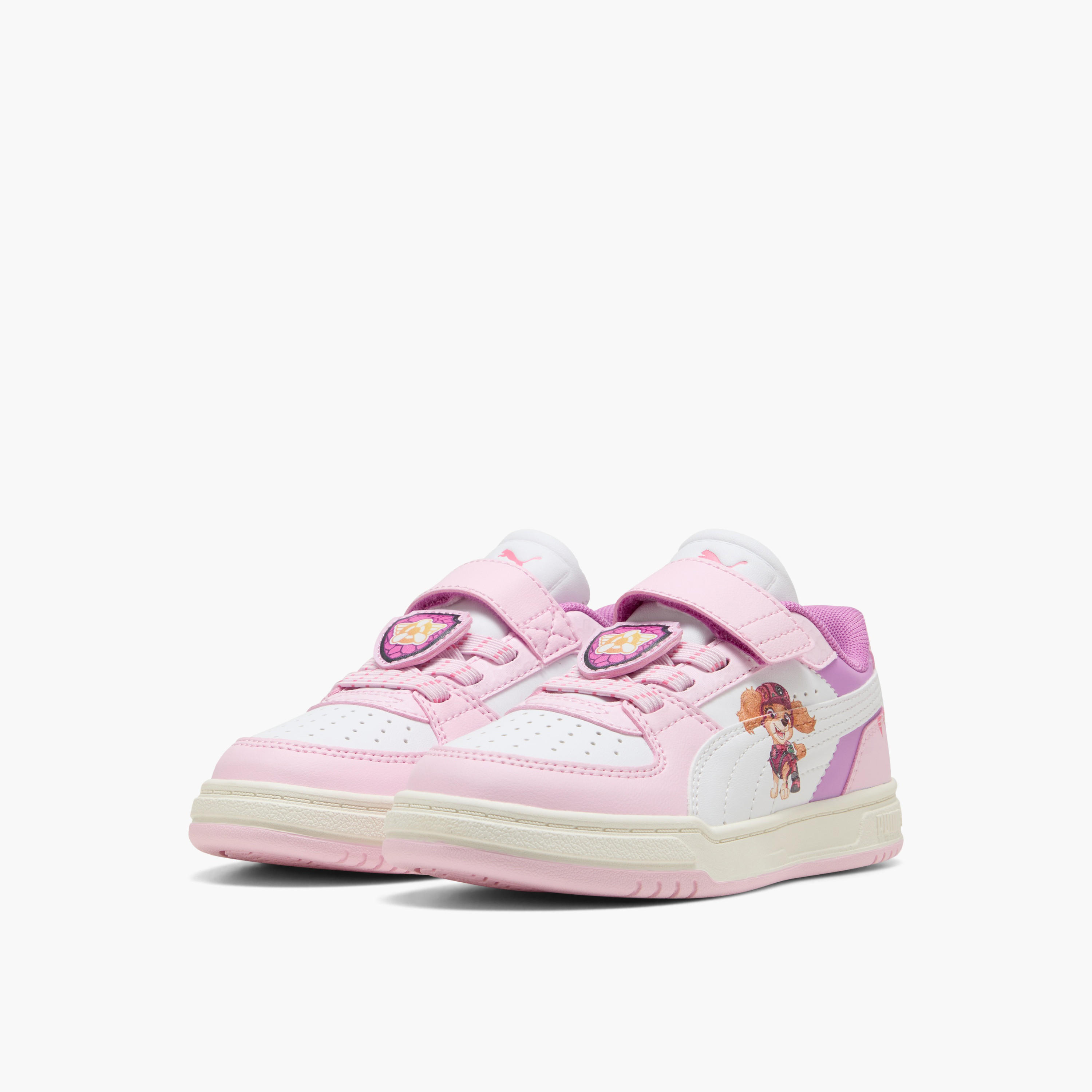Puma Girls Caven III Paw Patrol Hook & Loop Ankle Sneakers-girls-shoes-sneakers-image-1