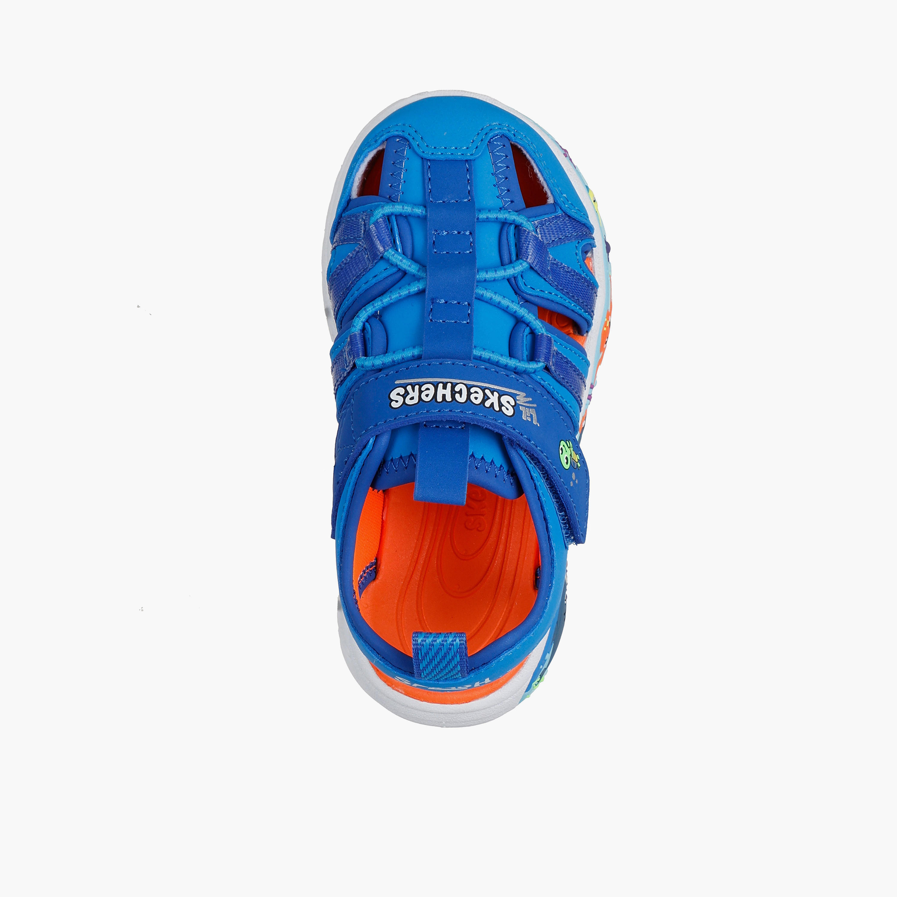 Skechers PLAY SCENE SPLASH Sandals with Hook & Loop Sandals - 407041N-LTBL-CP-baby-boys-shoes-sandals-image-2