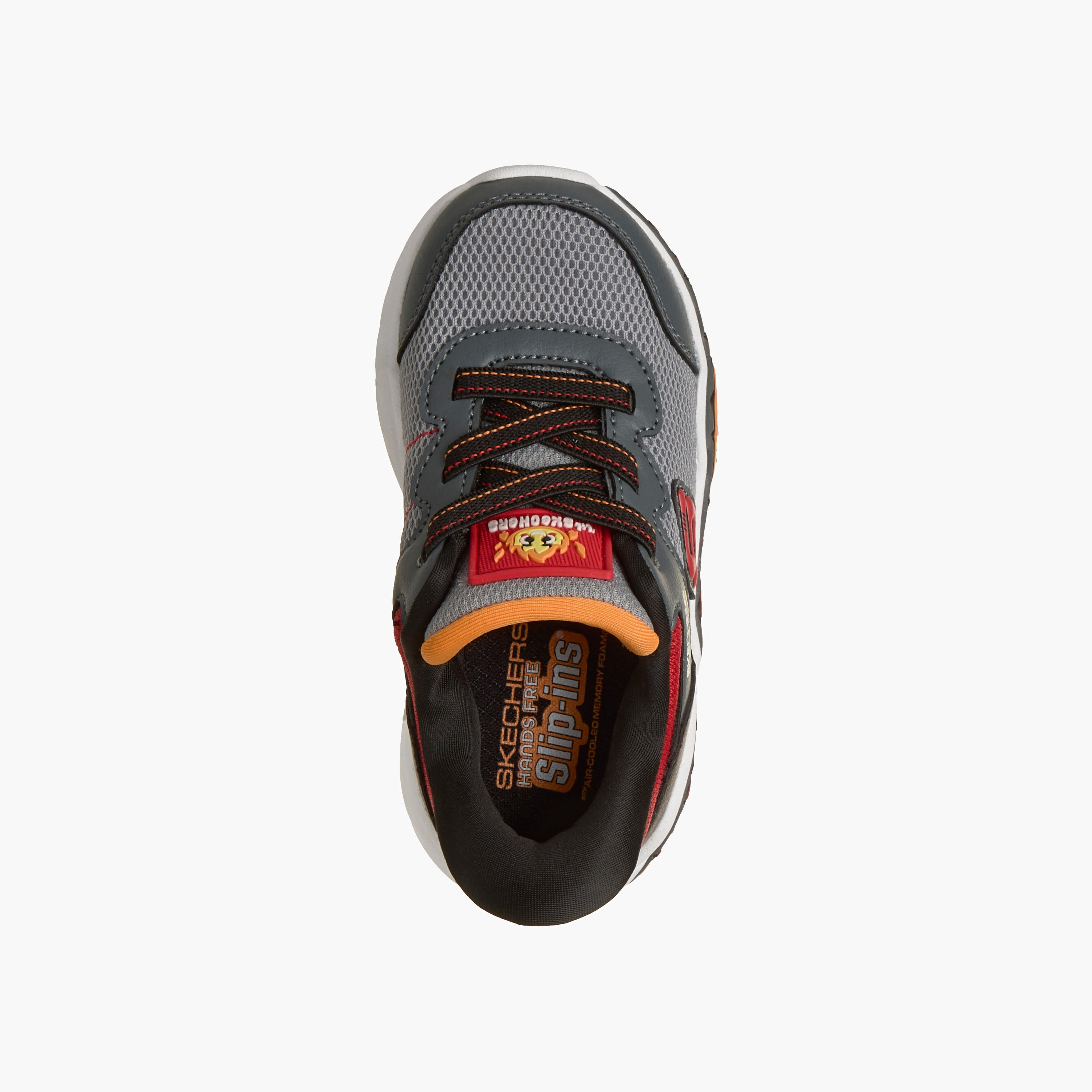 Skechers Boys Play Scene Flame Embossed Sneakers-sports-boys-shoes-image-4