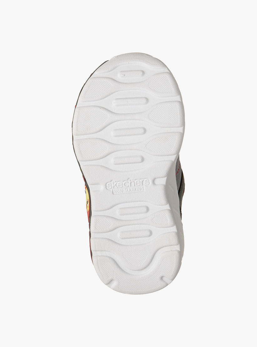 Skechers Boys Play Scene Flame Embossed Sneakers-sports-boys-shoes-image-5