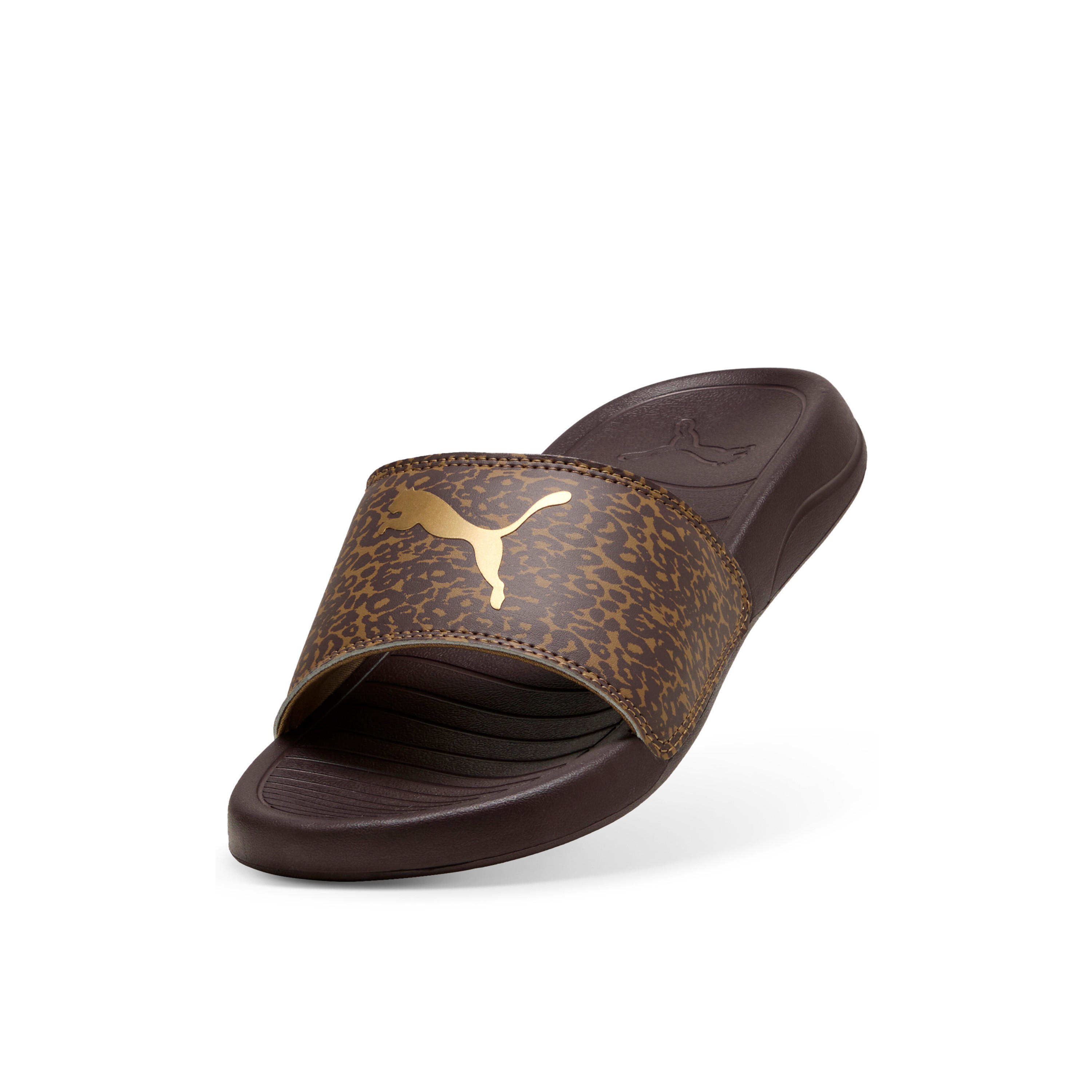 PUMA Women Popcat 20 Feline Logo Print Slides-women-shoes-sandals-flats-image-4