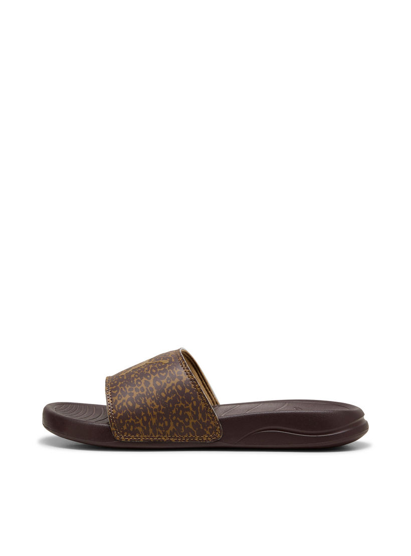 PUMA Women Popcat 20 Feline Logo Print Slides-women-shoes-sandals-flats-image-5