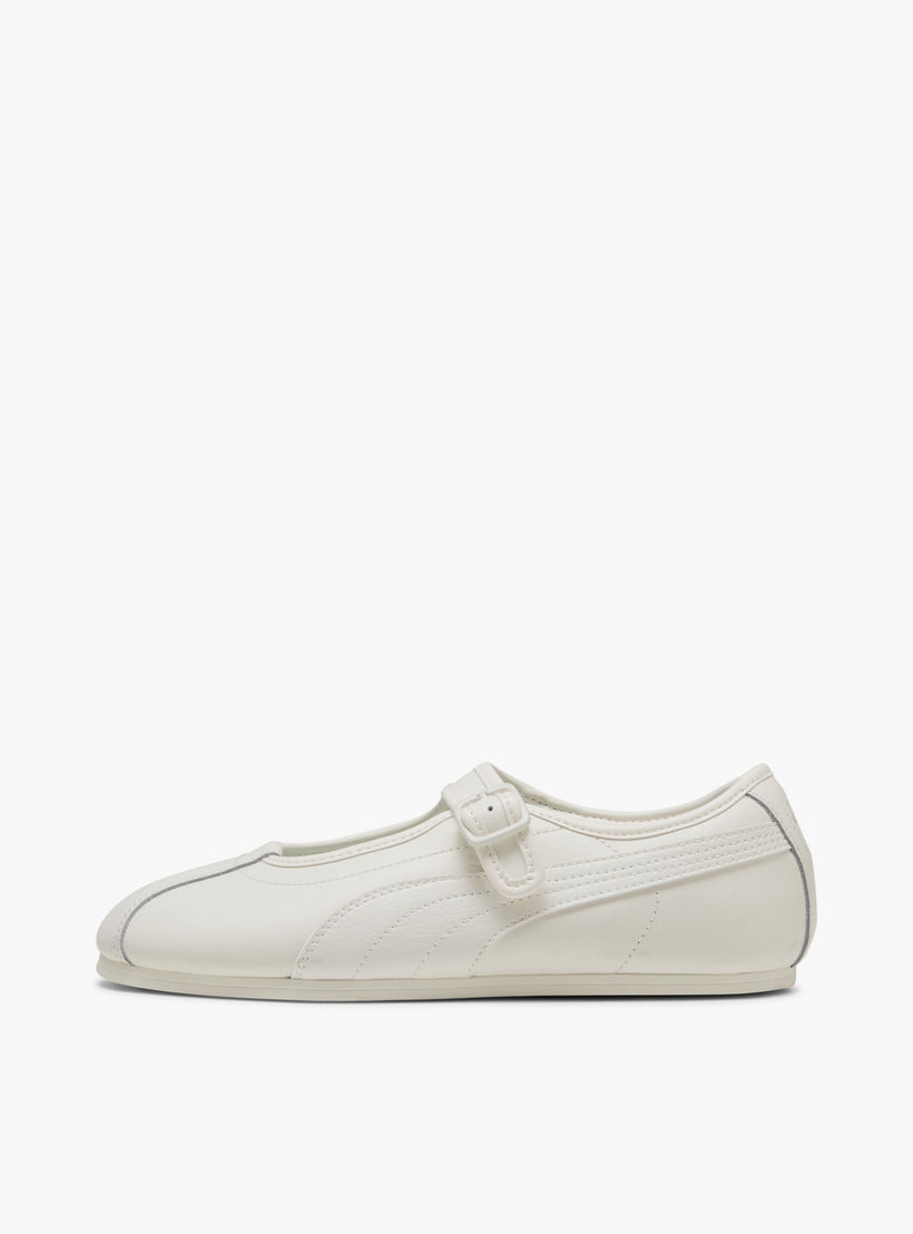 Puma Women Tacklette Leather Mary Jane Sneakers-women-shoes-ballerinas-image-2