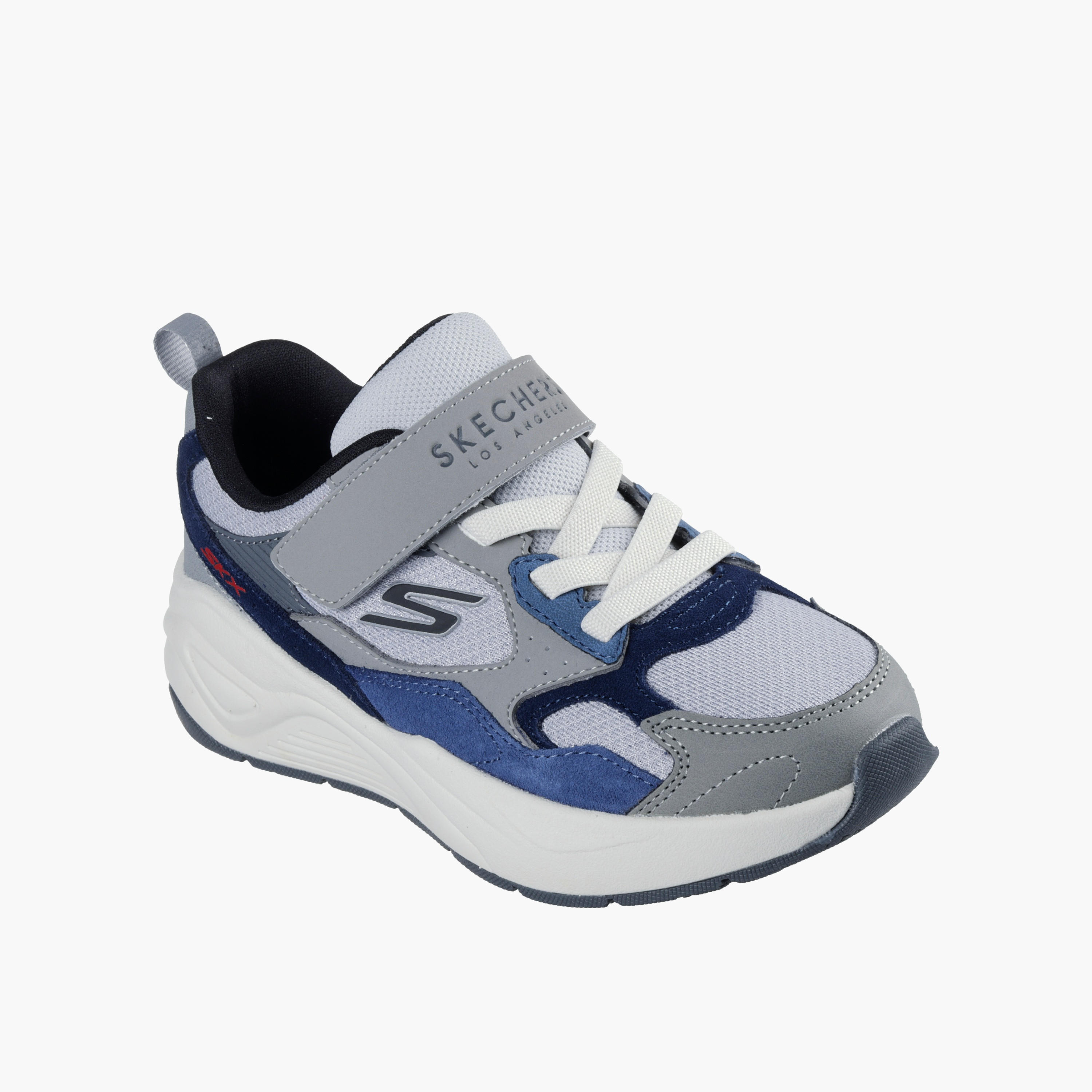 Skechers Boys NOVA JOGGER Panelled Hook & Loop Sports Shoes-boys-shoes-sneakers-image-2