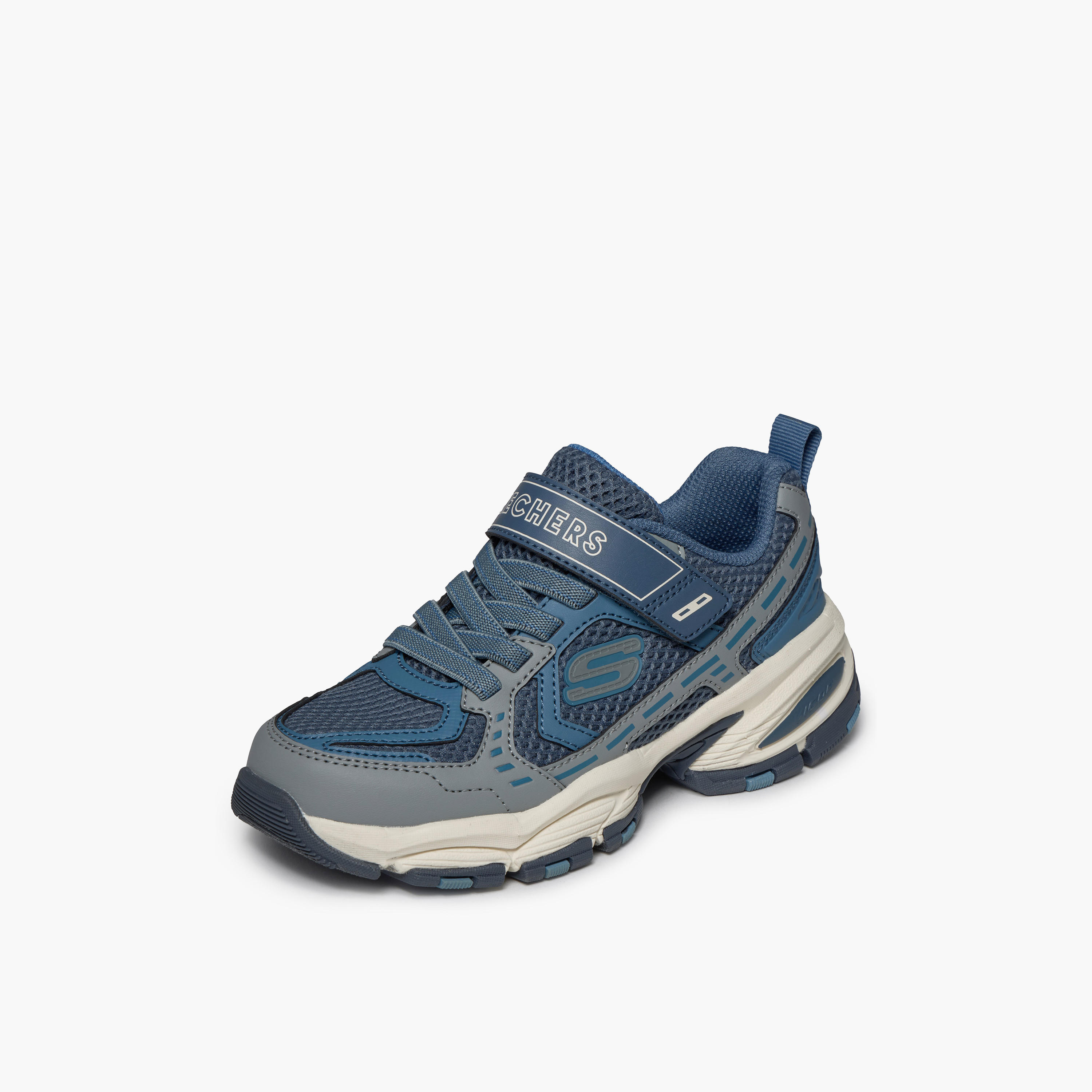 حذاء سنيكرز بشريط إغلاق لاصق فيجور 3.0 للأولاد من سكيتشرز-sports-boys-shoes-image-4