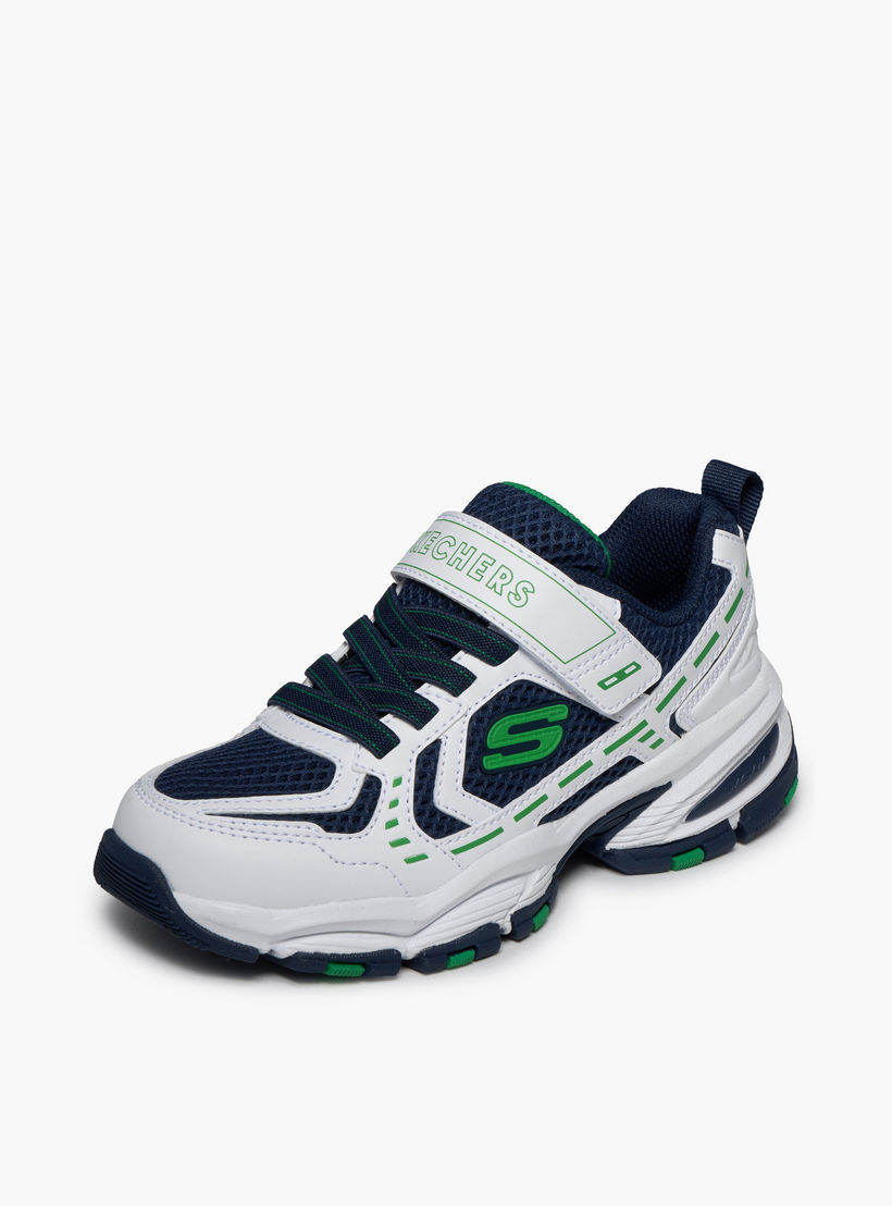 Skechers Boys VIGOR 3.0 Hook & Loop Running Shoes - 419101L-WNV-CP-sports-boys-shoes-image-4