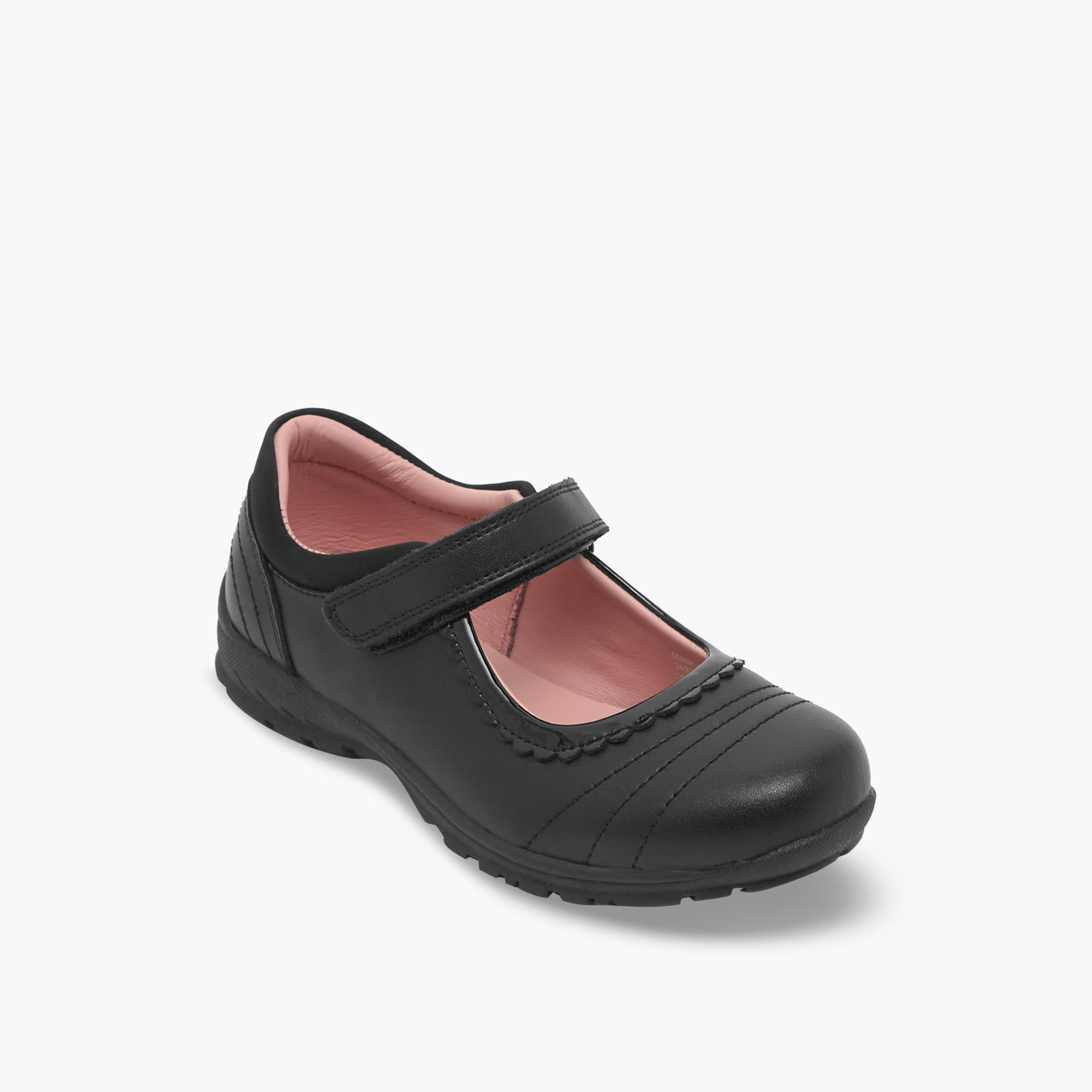 Juniors Girls Hook & Loop Mary Jane School Shoes-girls-shoes-maryjanes-image-2