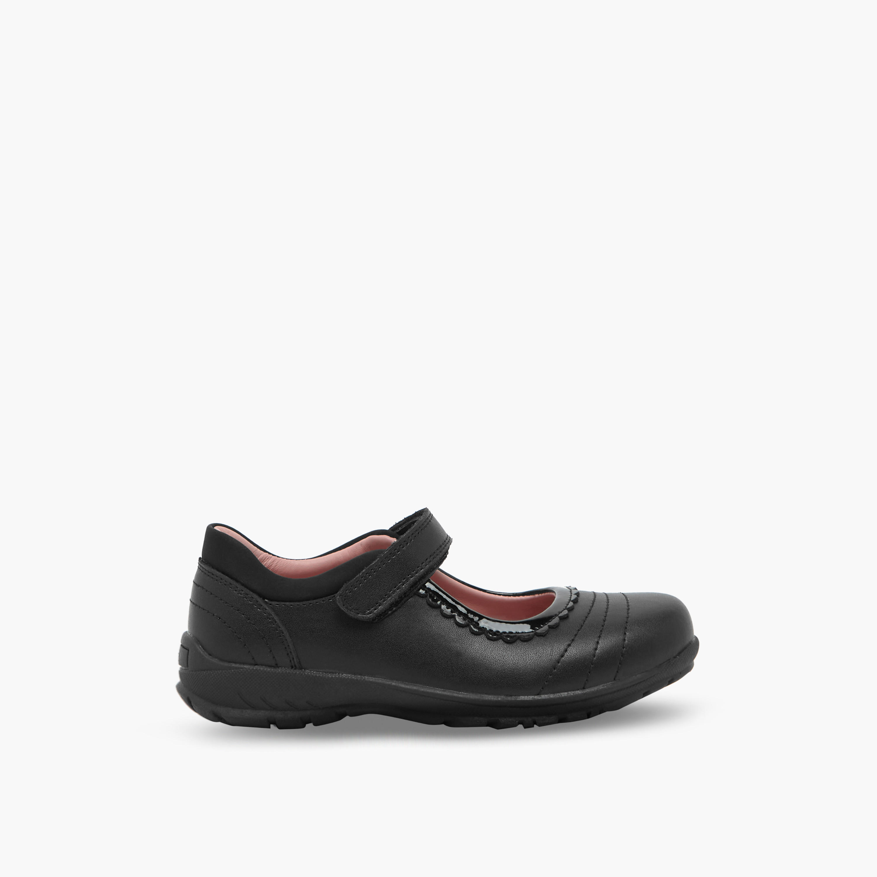 Juniors Girls Hook & Loop Mary Jane School Shoes-girls-shoes-maryjanes-image-3
