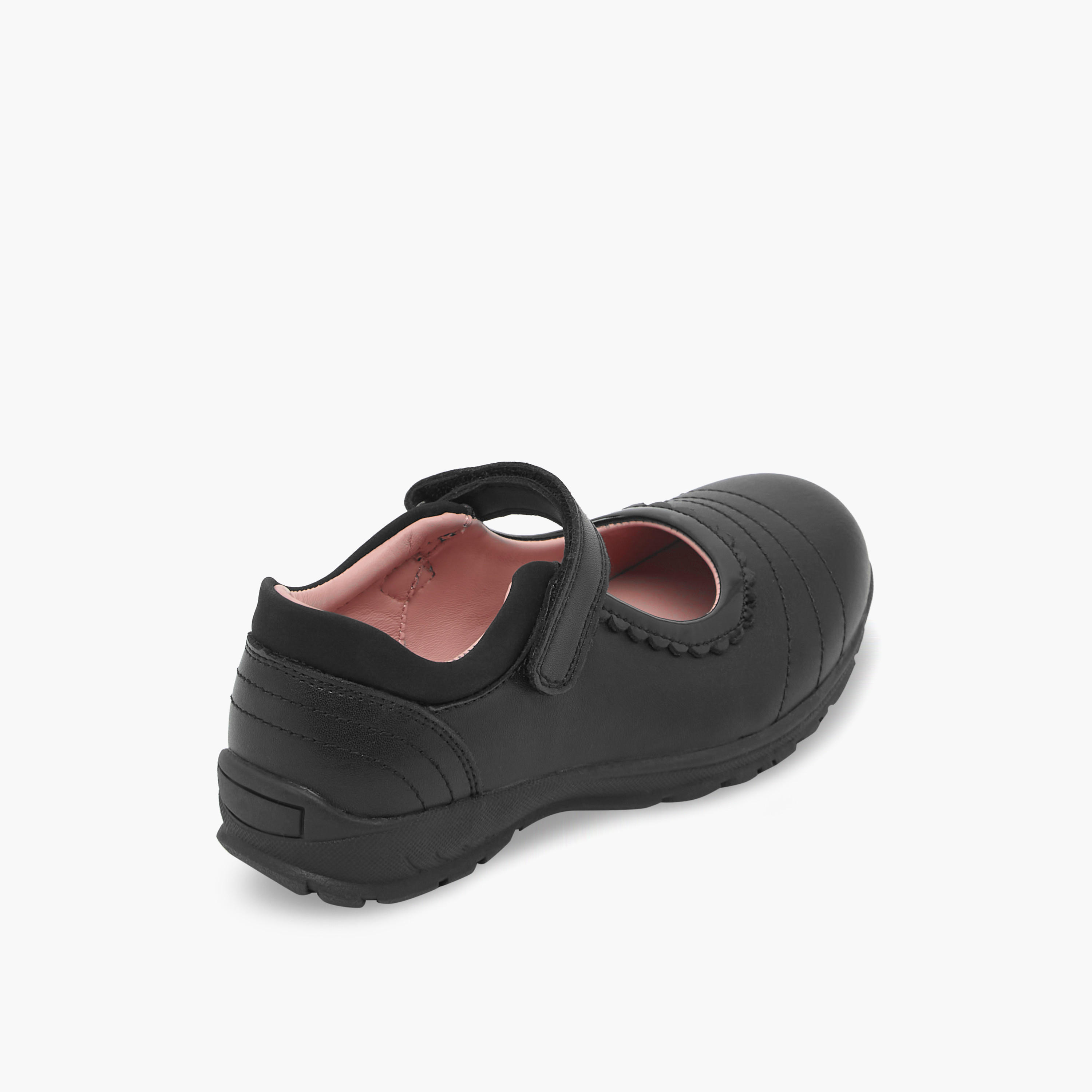 Juniors Girls Hook & Loop Mary Jane School Shoes-girls-shoes-maryjanes-image-7