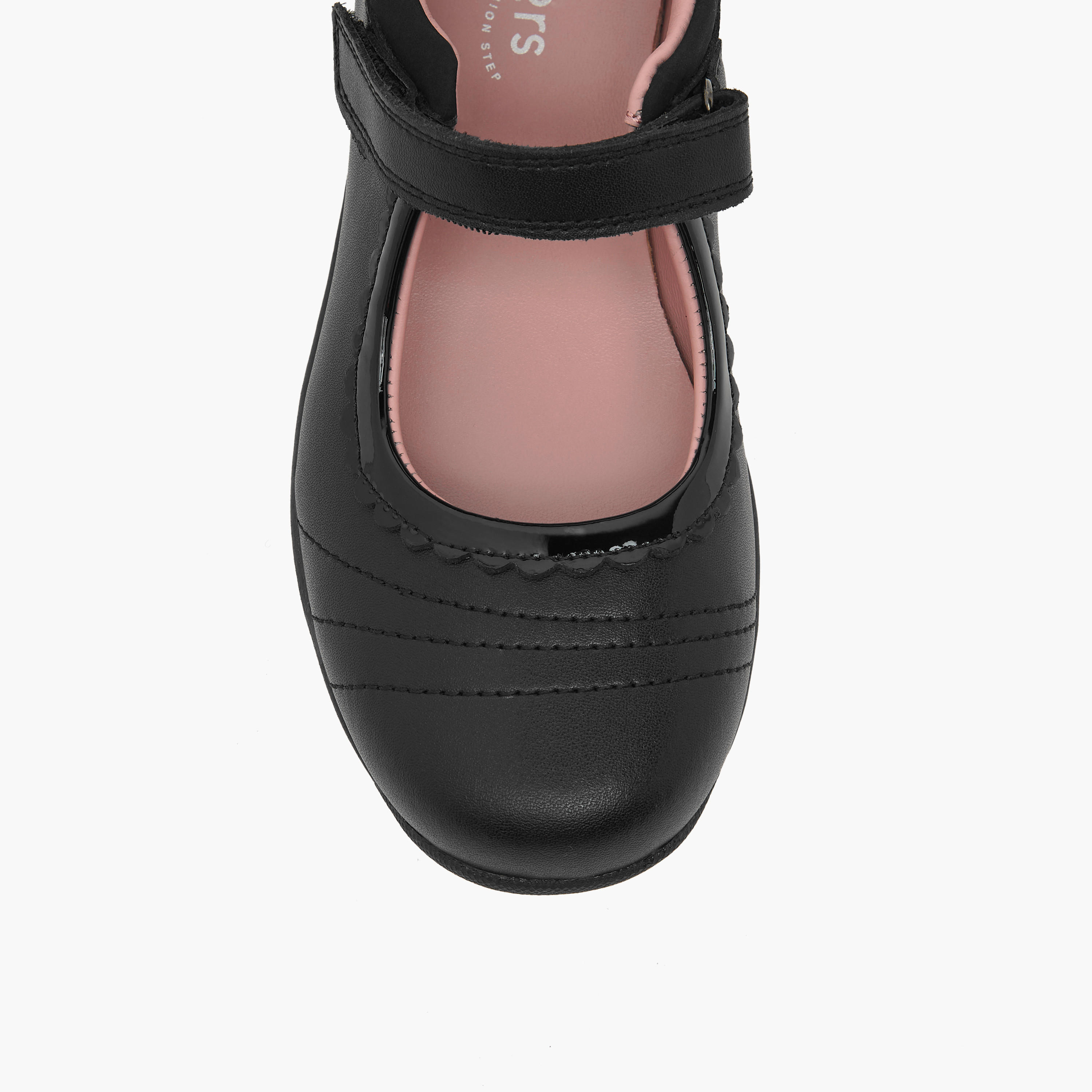 Juniors Girls Hook & Loop Mary Jane School Shoes-girls-shoes-maryjanes-image-8