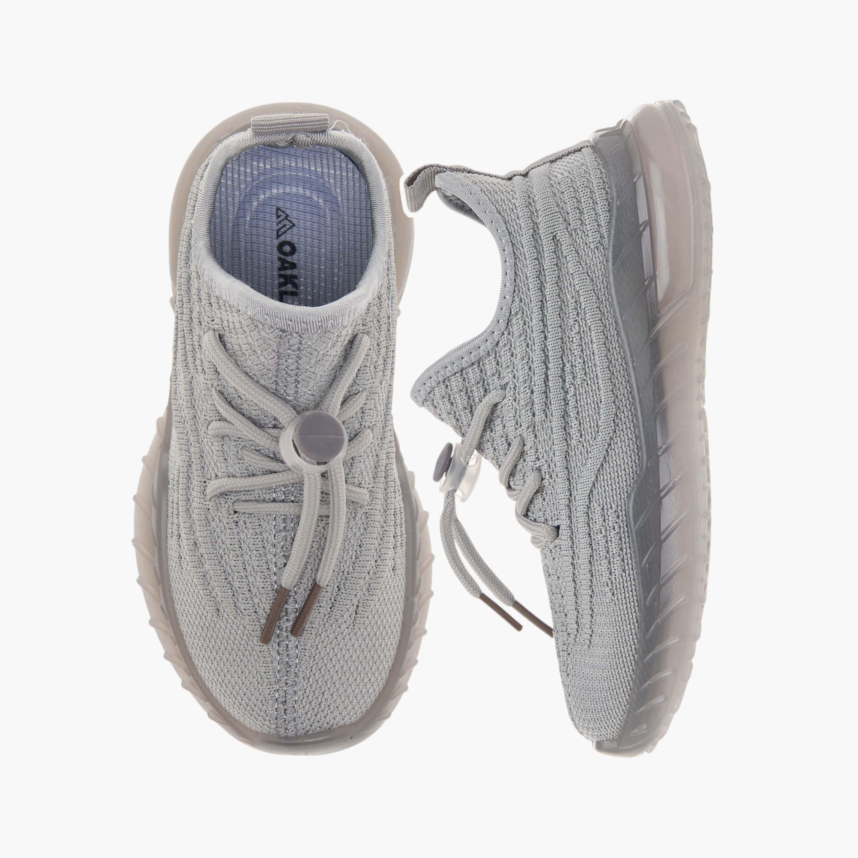 Oaklan by Shoexpress Kids Monotone Sports Shoes with Lace-Up Closure-sports-boys-shoes-image-1