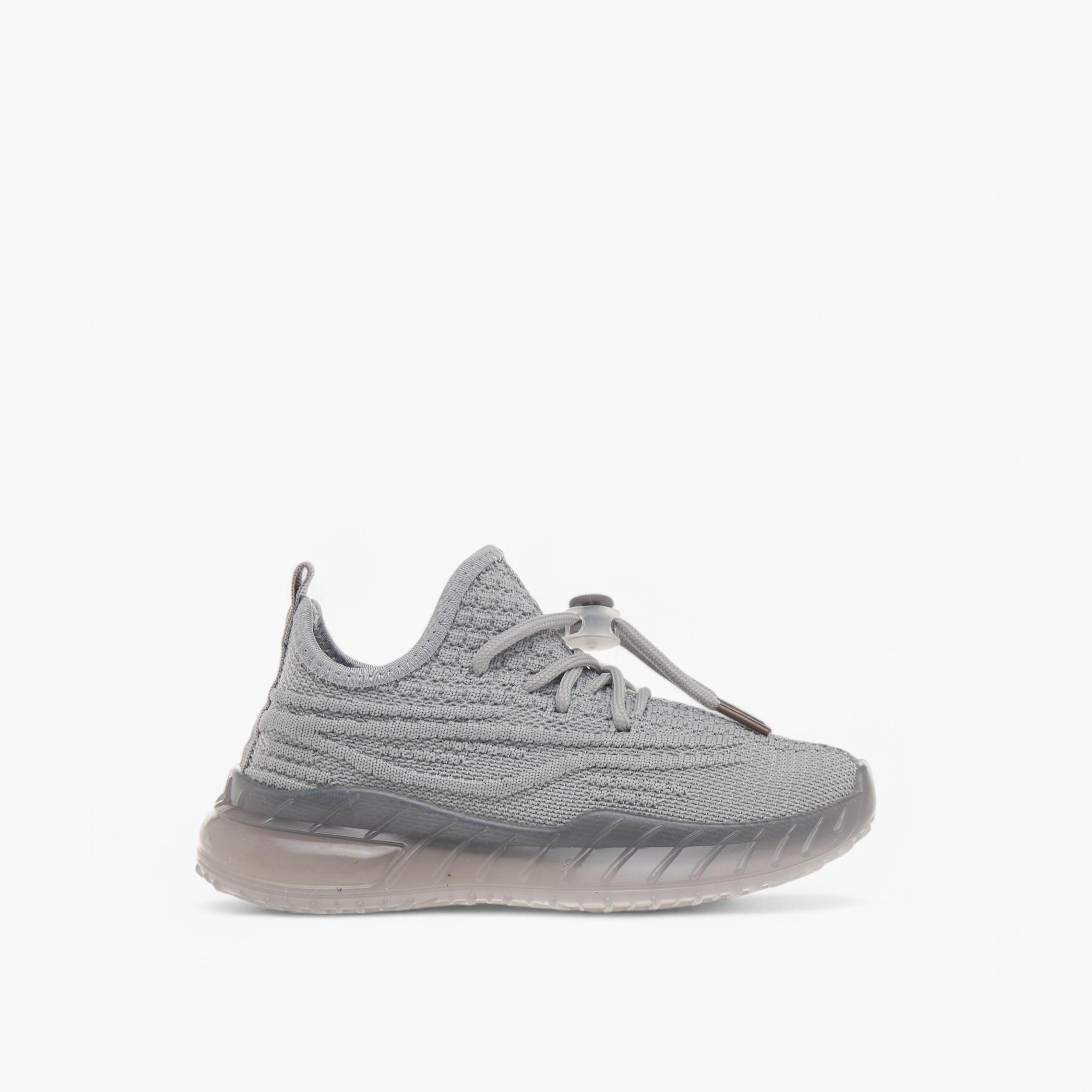 Oaklan by Shoexpress Kids Monotone Sports Shoes with Lace-Up Closure-sports-boys-shoes-image-3